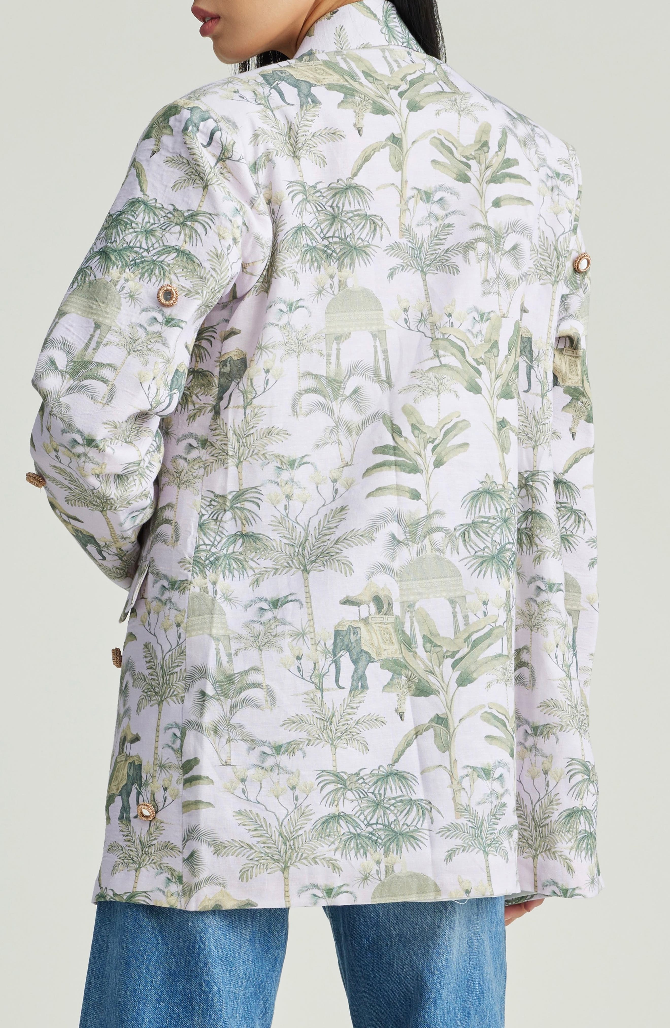 Demi Linen & Cotton Blazer - image 2