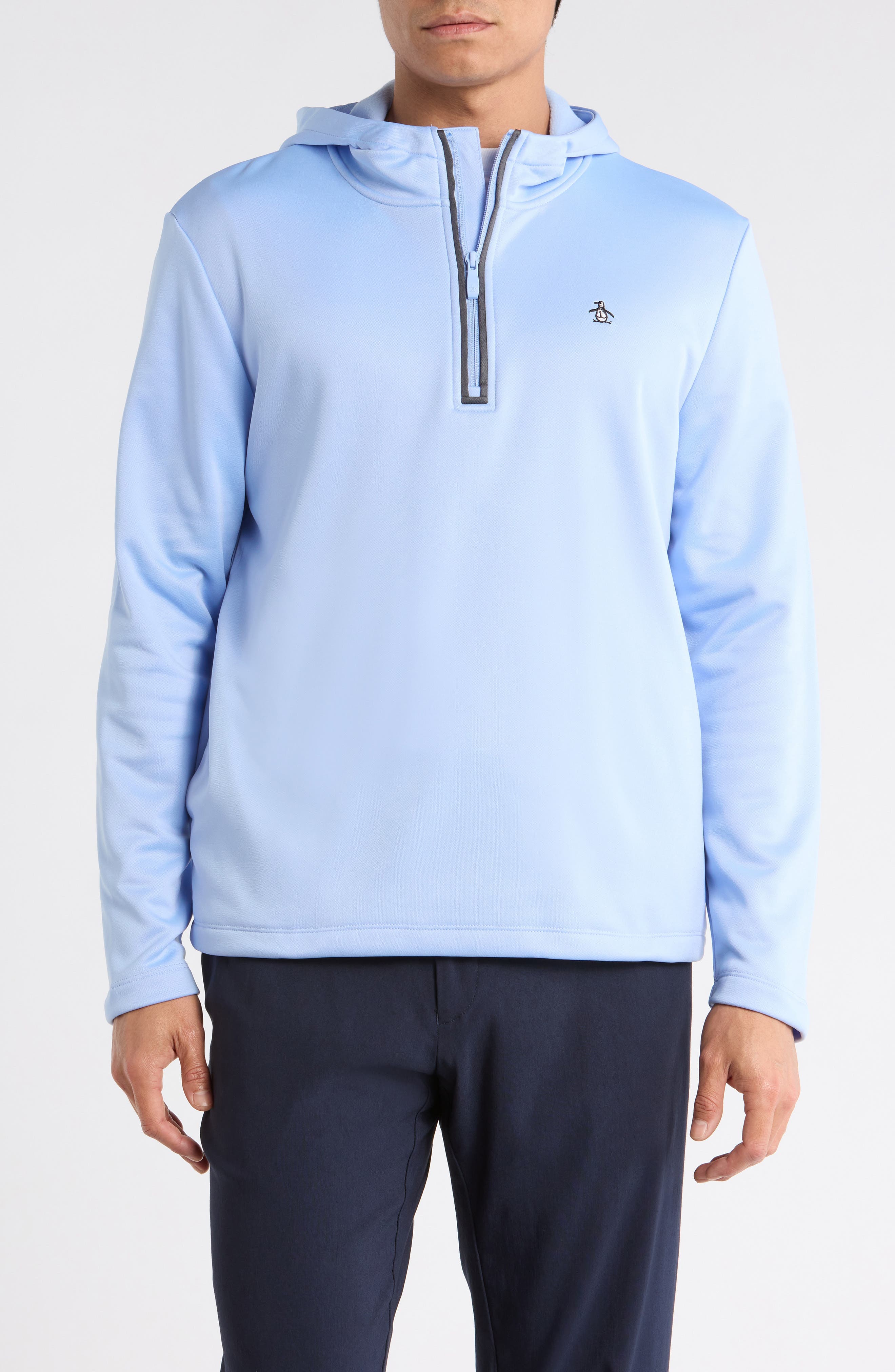 Long Sleeve Half-Zip Fleece Pullover Hoodie - image 3