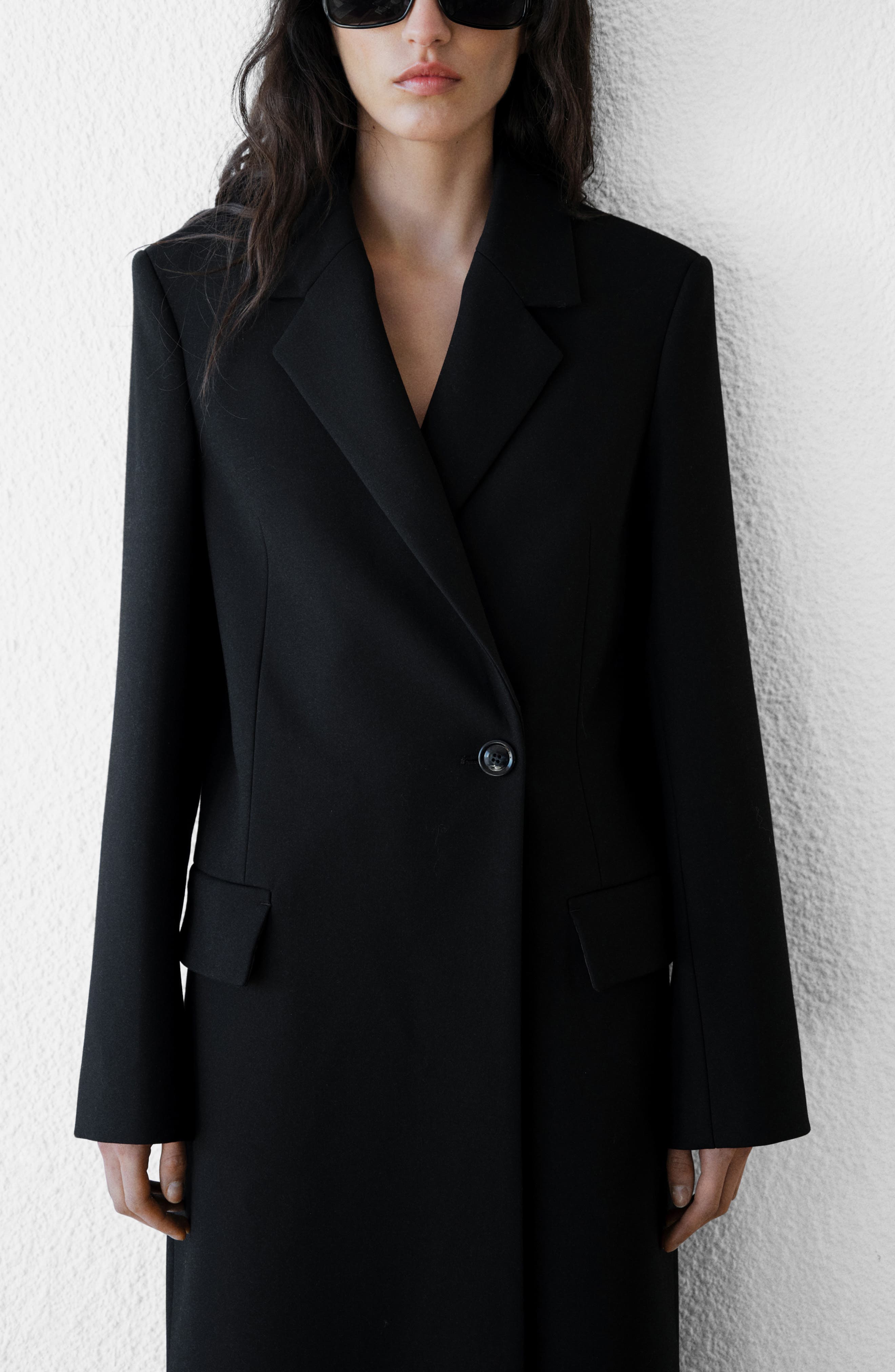 Structured Longline Coat - image 2