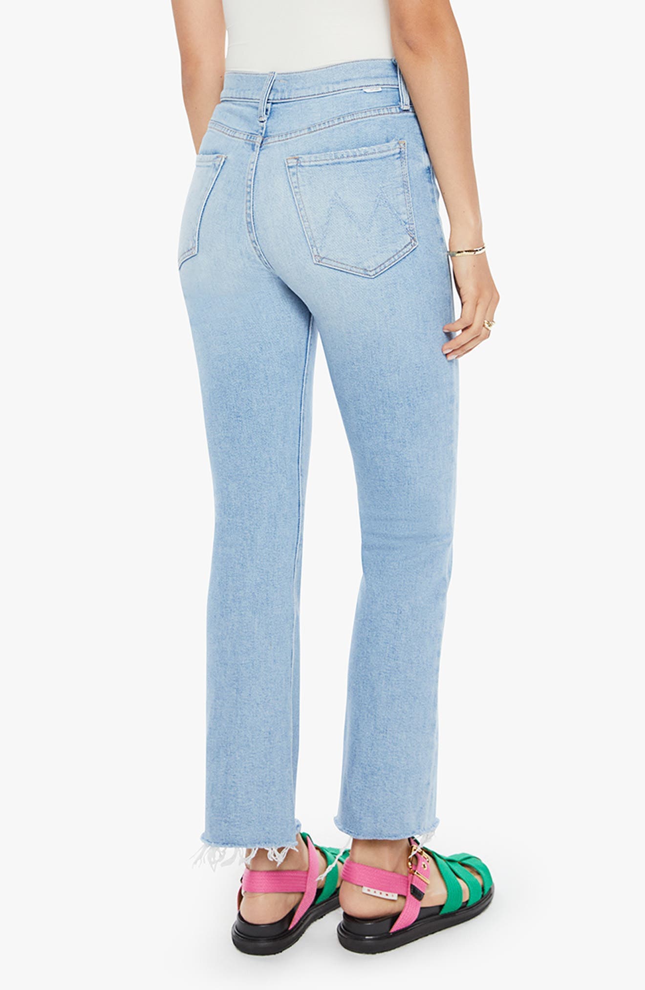 The Tripper High Waist Ankle Fray Flare Jeans - image 2