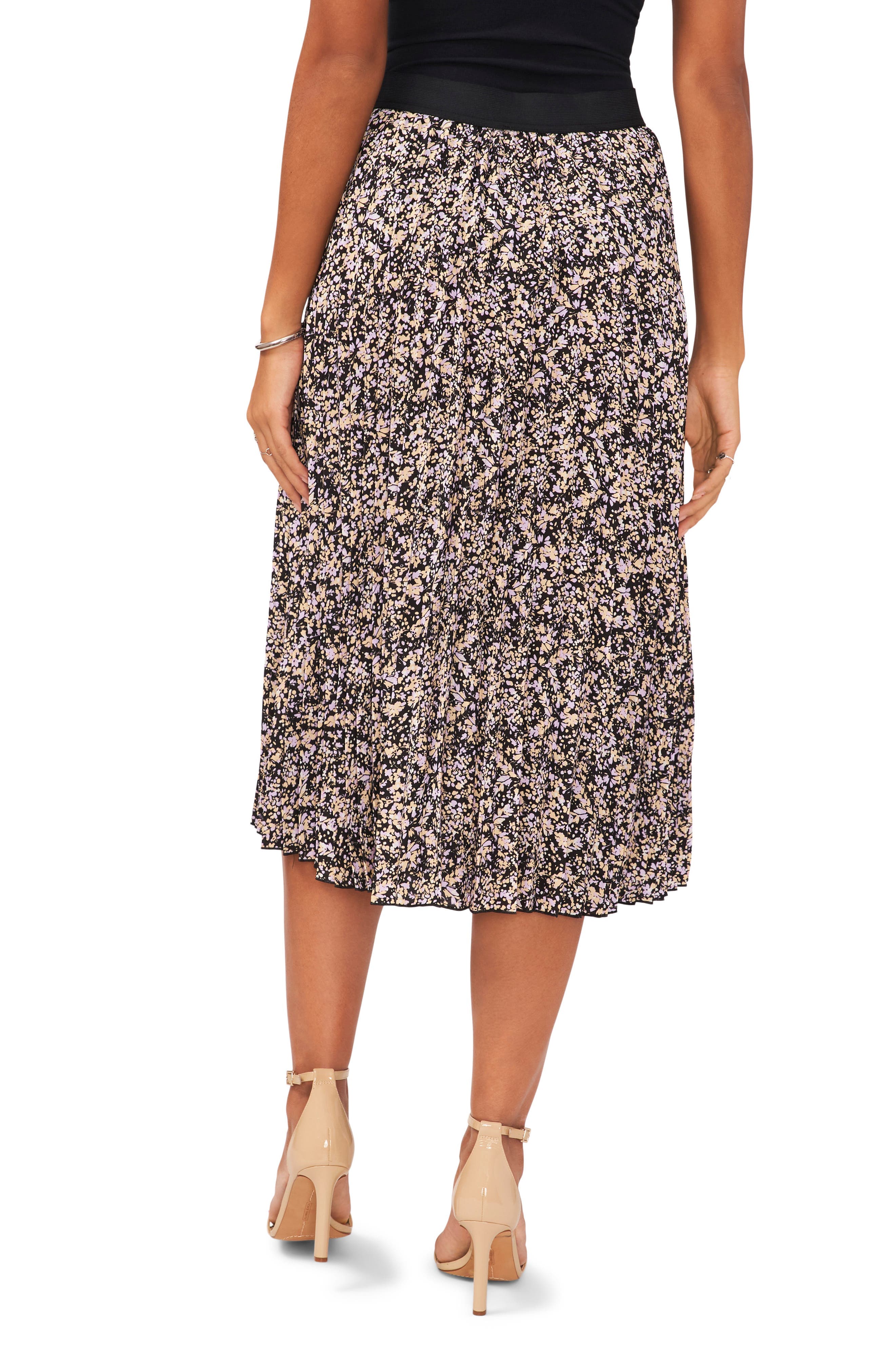 Pleated Midi Skirt - image 2