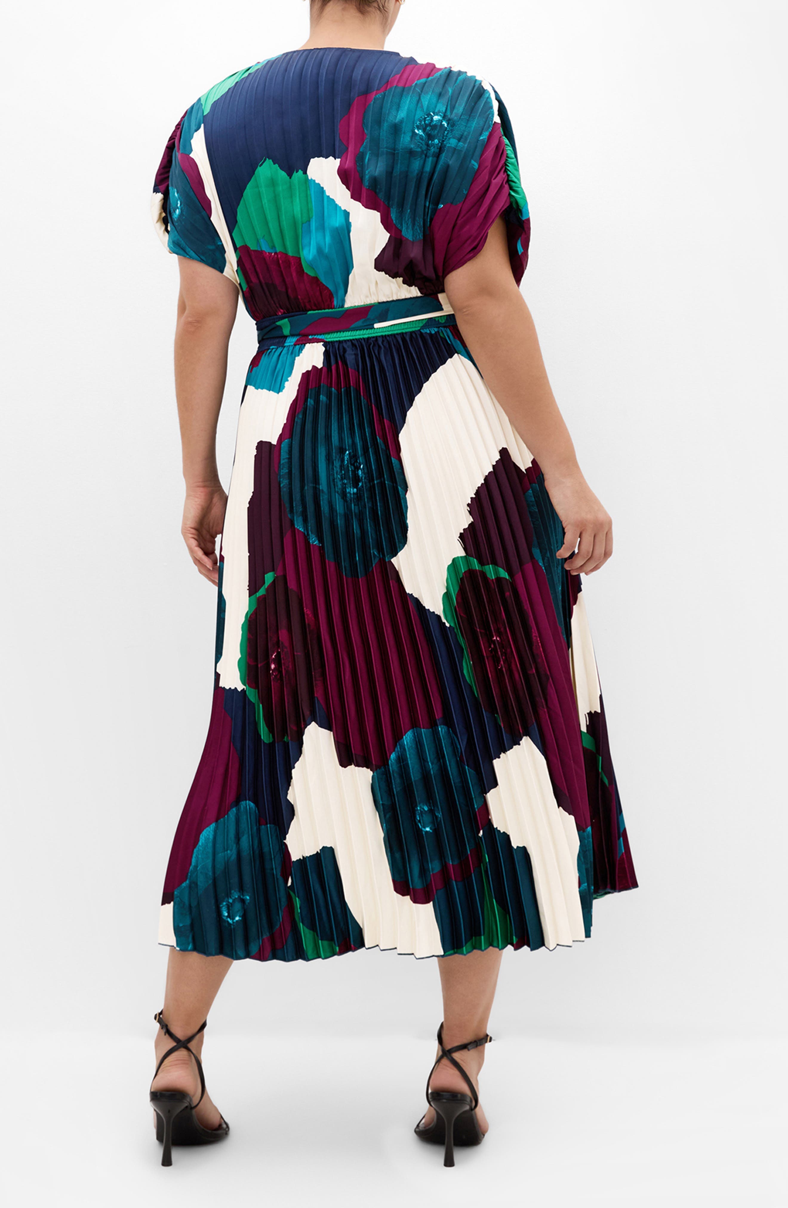 Hailey Abstract Print Maxi Dress - image 2