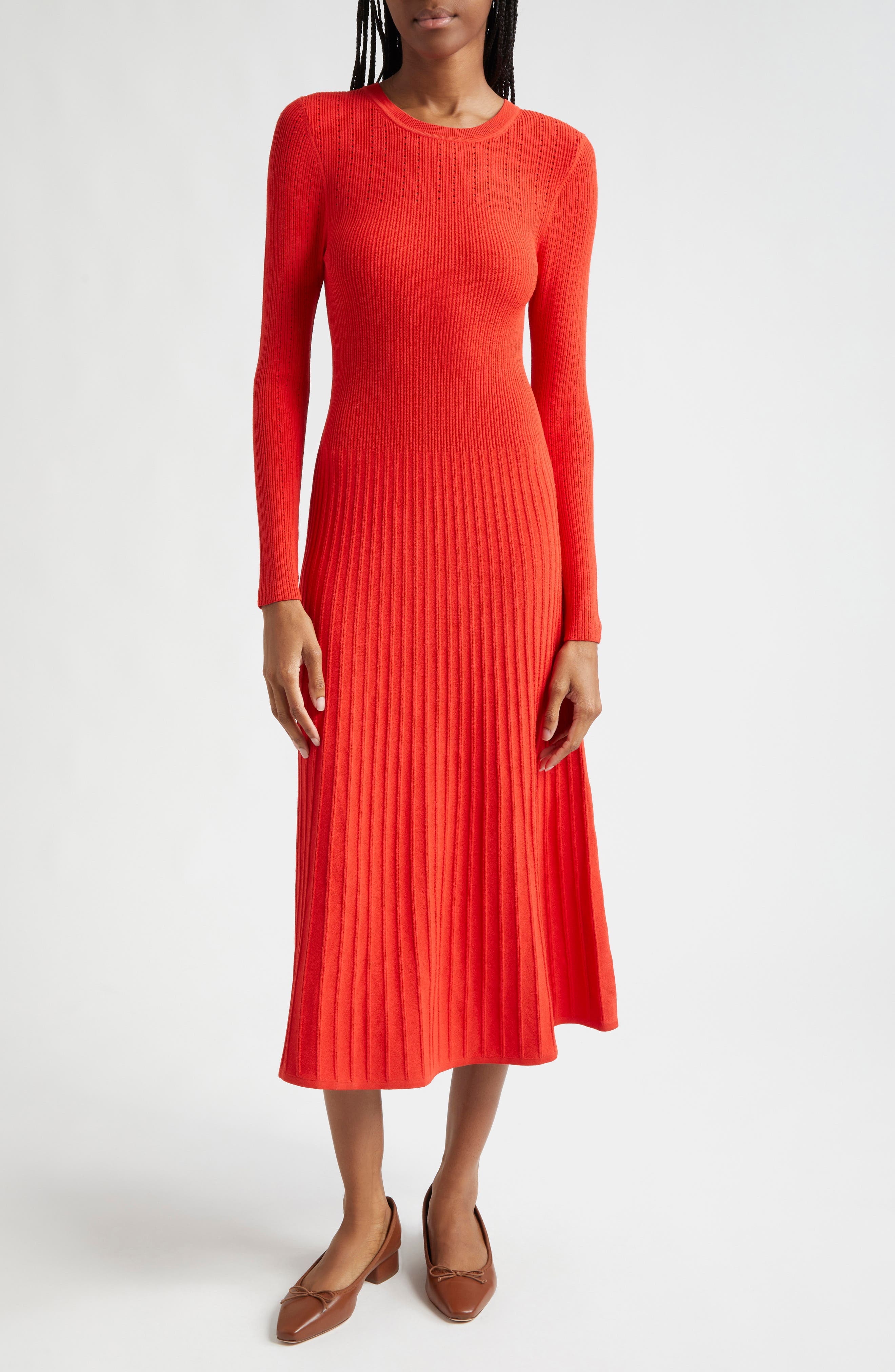 Nami Long Sleeve Sweater Dress - image 1
