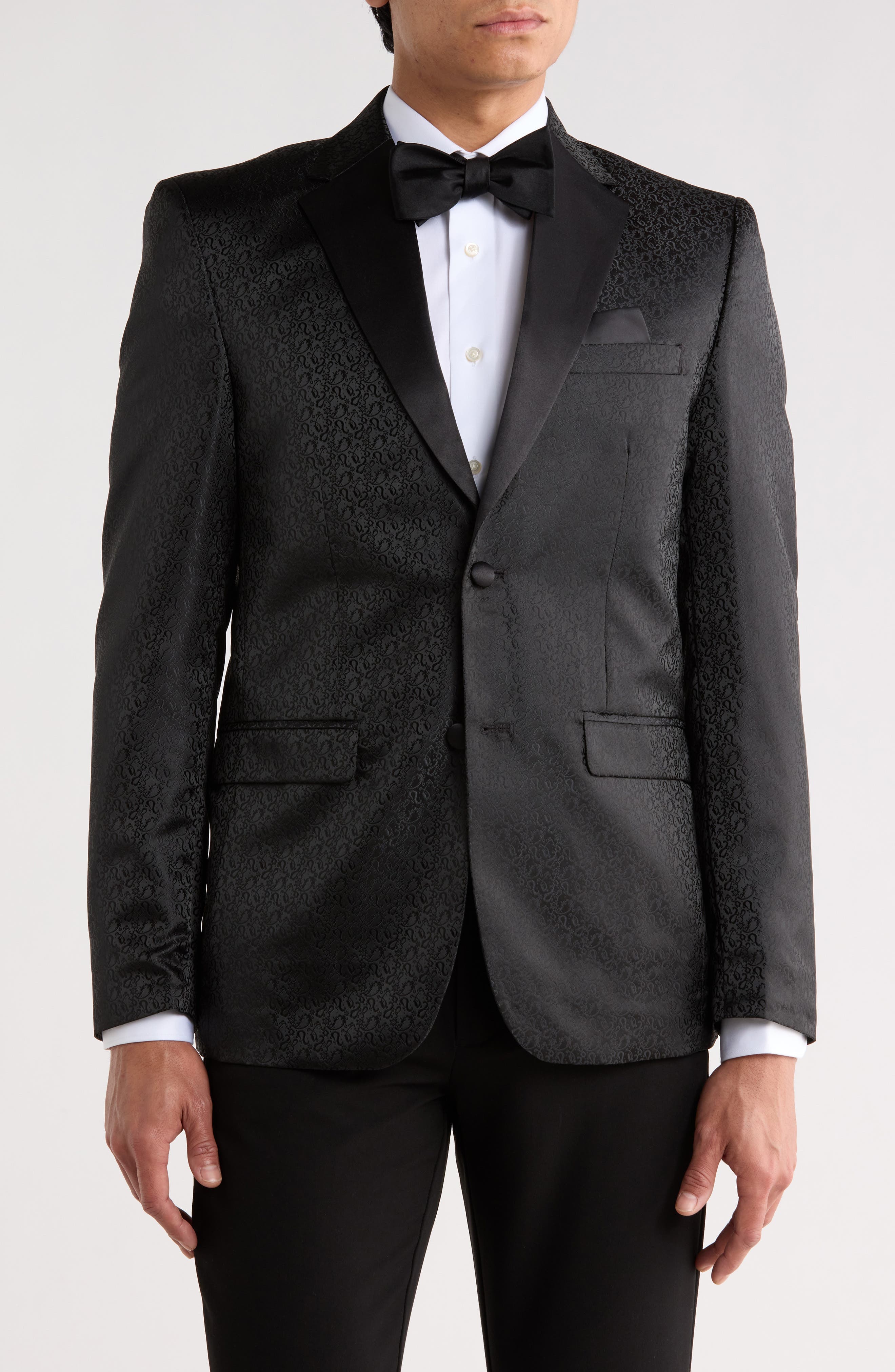 Jacquard Tuxedo Jacket - image 1