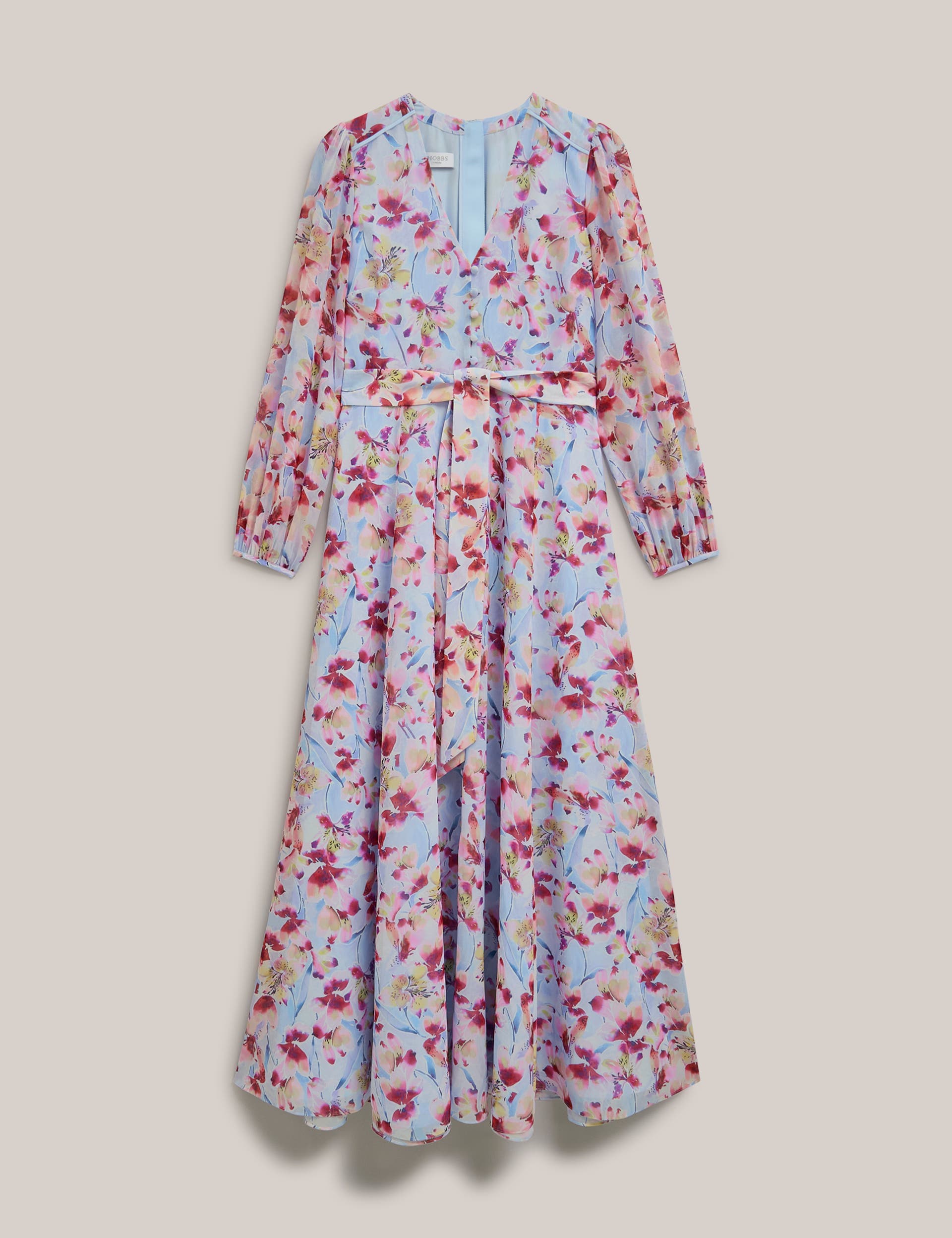 Thea V-Neck Long Sleeve Maxi Dress - image 2