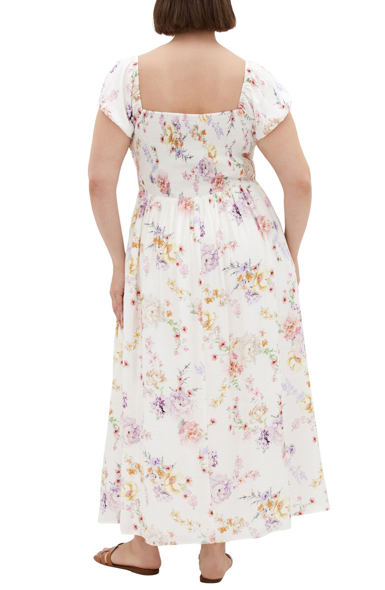 Abbigail Print Puff Sleeve Maxi Dress - image 4