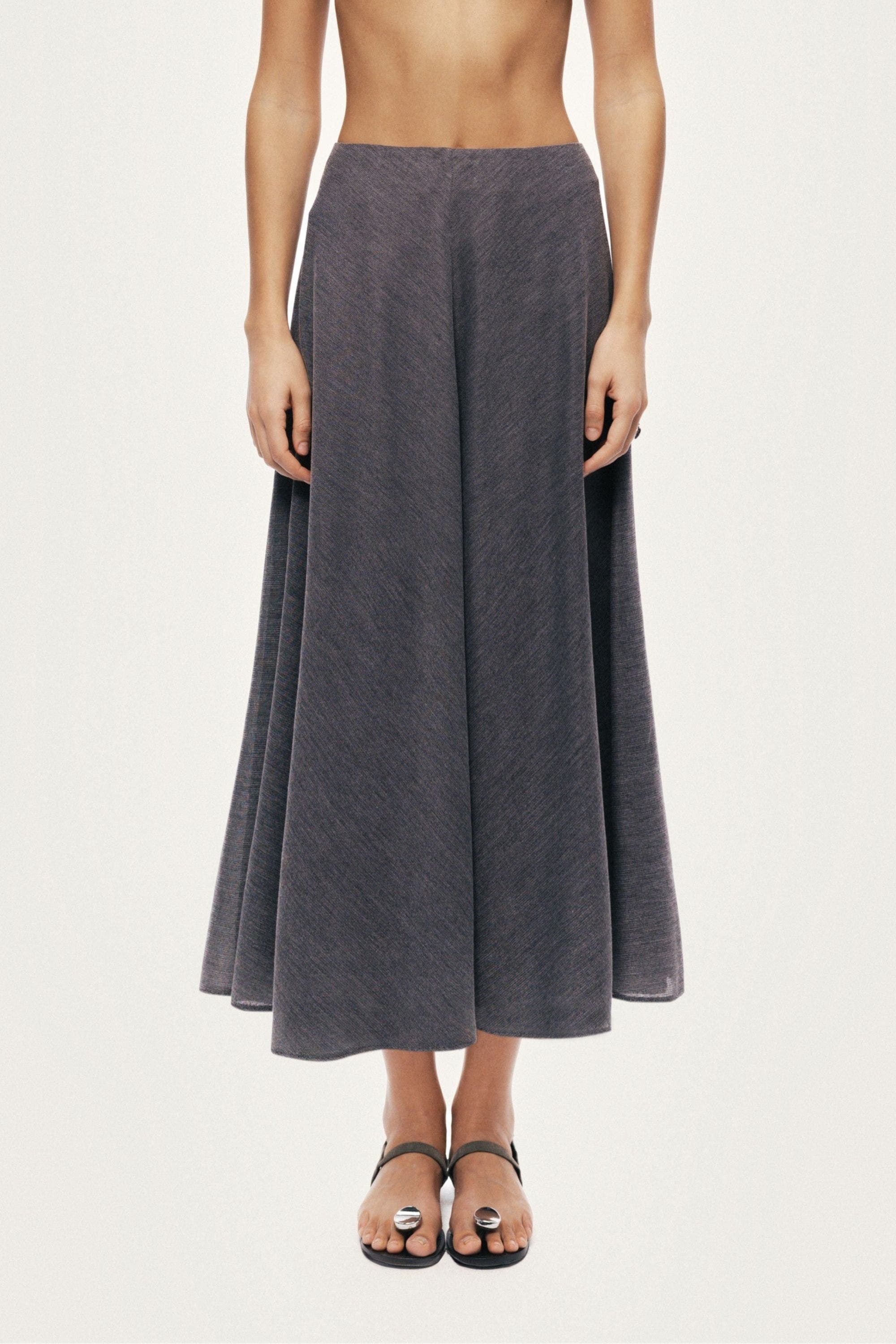 Flowing Midi Skirt - image 1