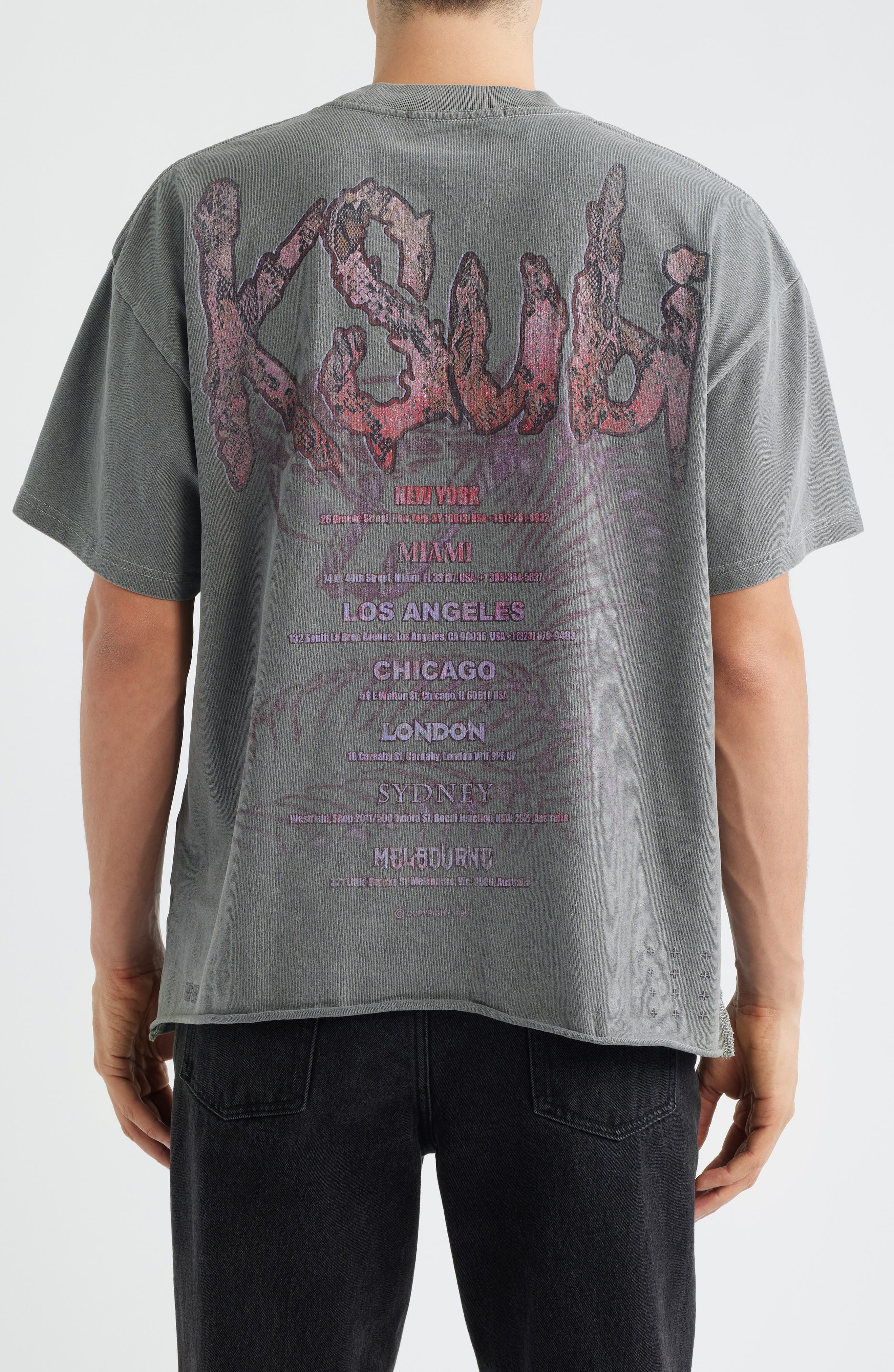 Knotted Ekcess Oversize Graphic T-Shirt - image 2