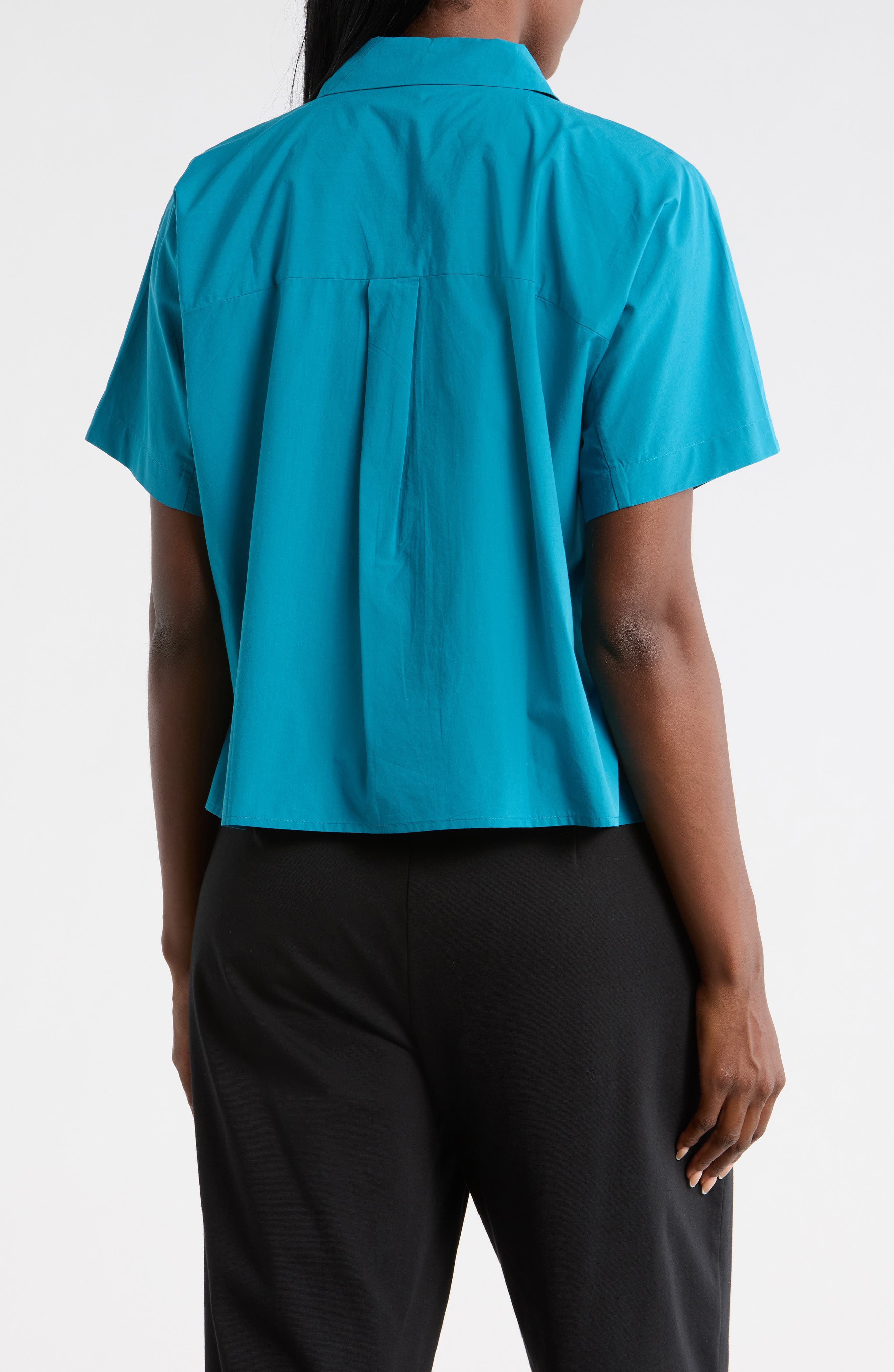 Classic Collared Organic Cotton Shirt - image 5