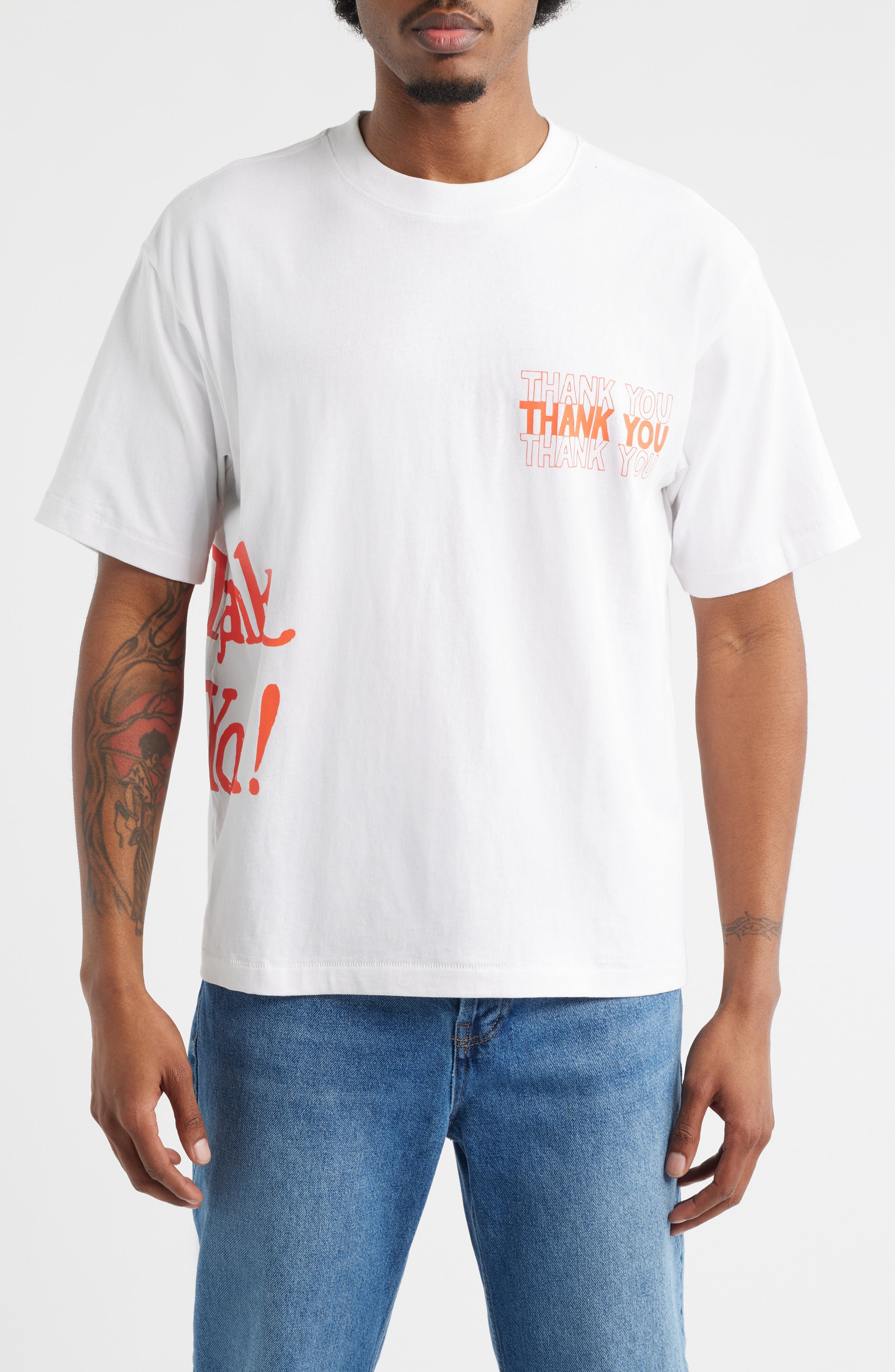 Thank You Takeout Bag Graphic T-Shirt - image 1