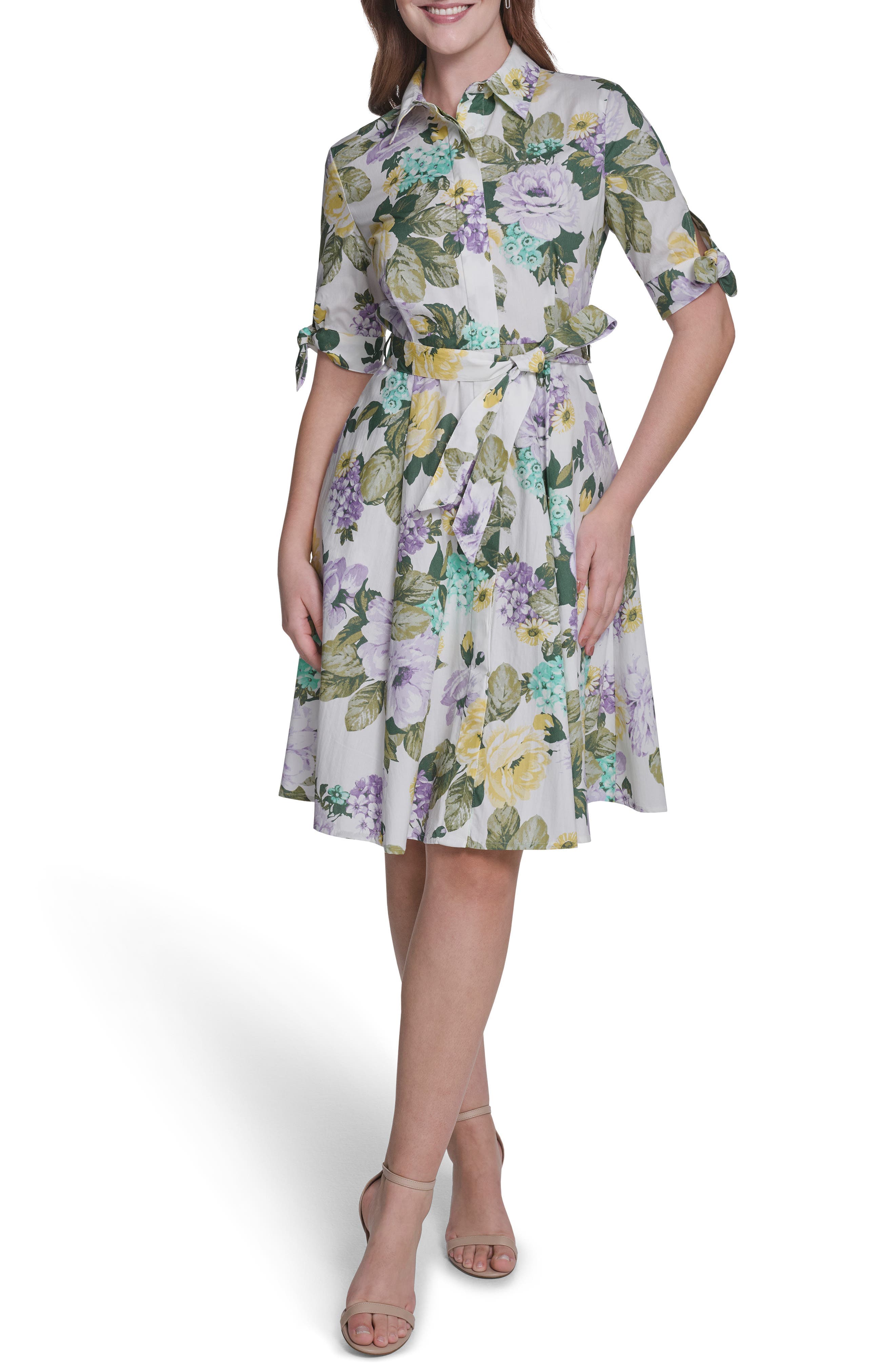Short Sleeve Shirtdress - image 3