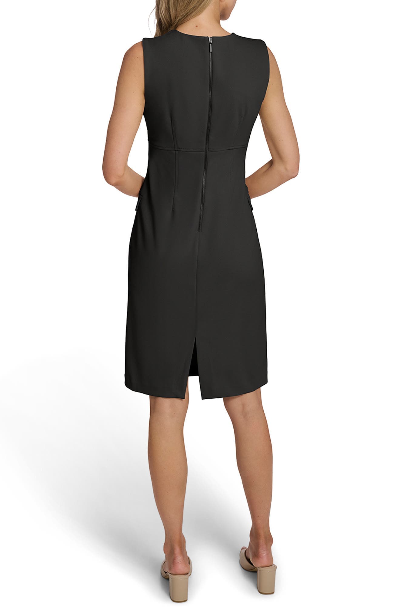 Button Sheath Dress - image 2