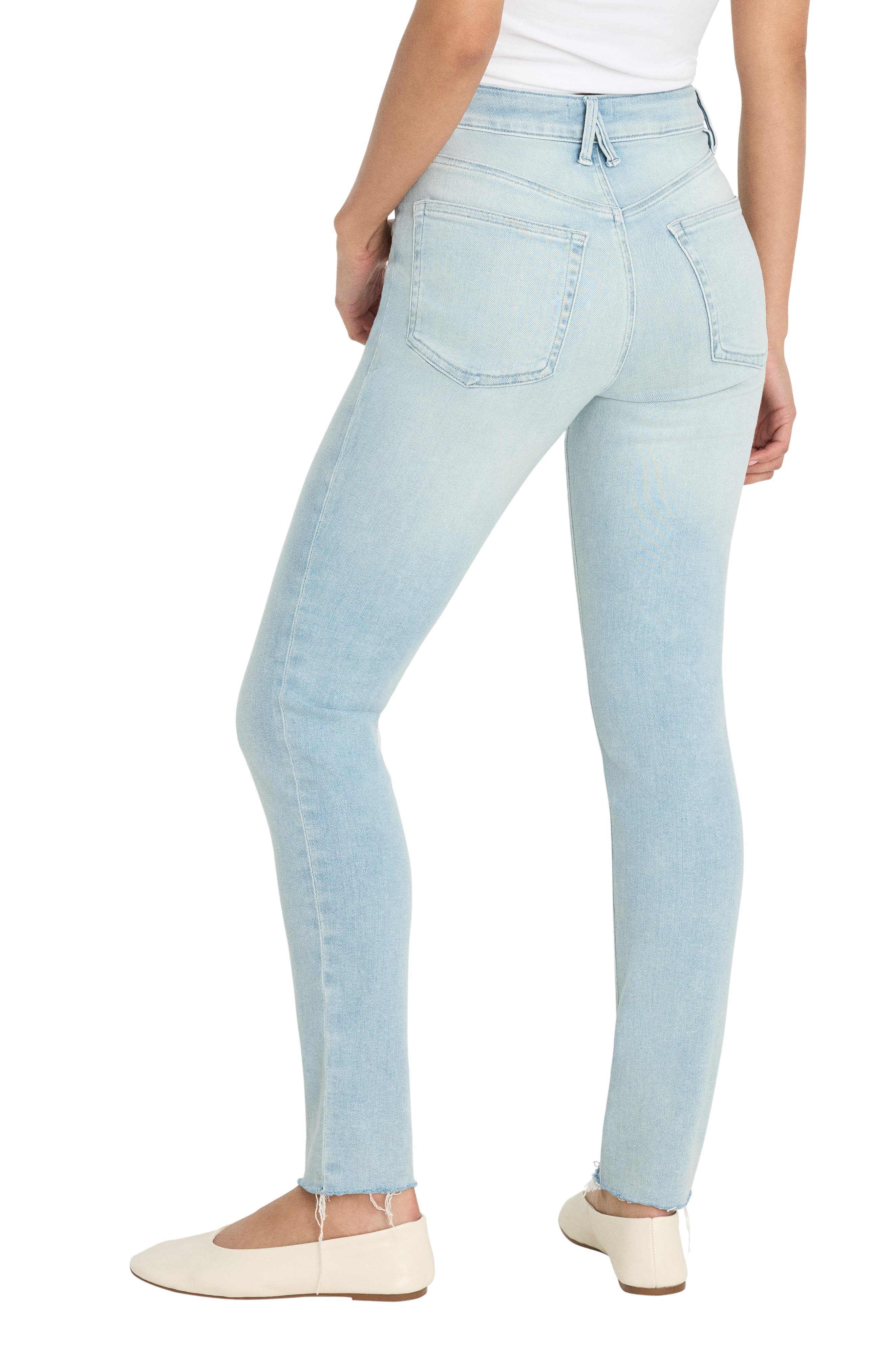 Soft-Tech Good Legs Raw Hem Skinny Jeans - image 2
