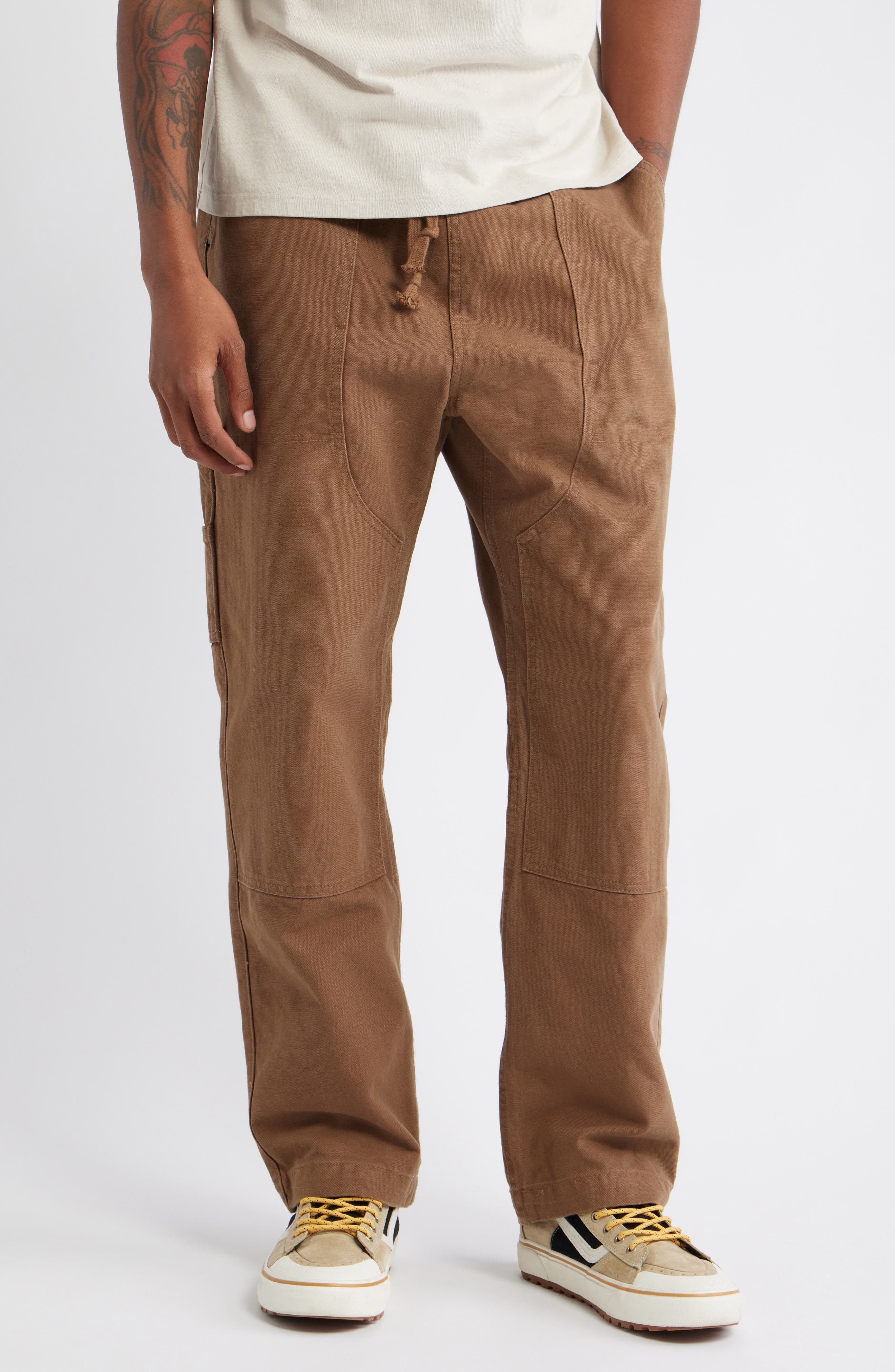 Utility Organic Cotton Drawstring Chef Pants - image 1