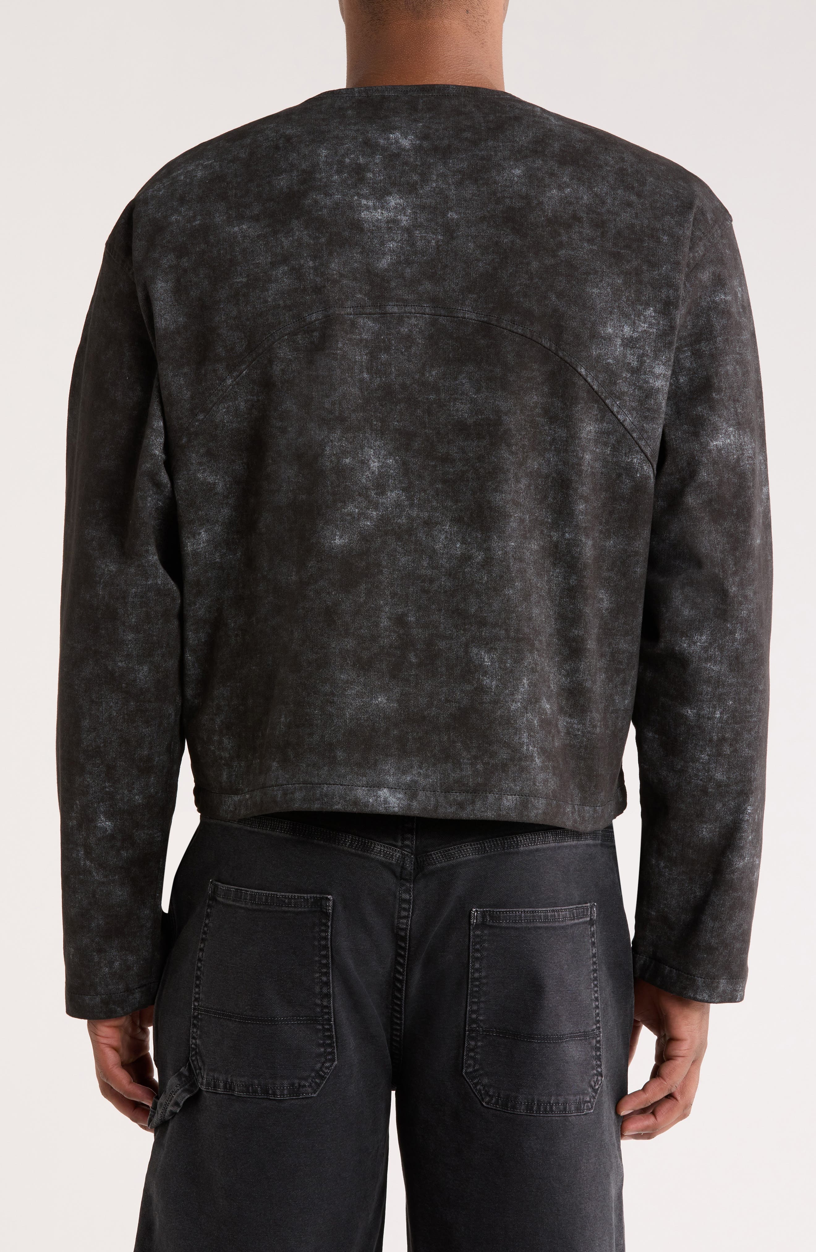 Twill Washed Front Zip Jacket - image 2