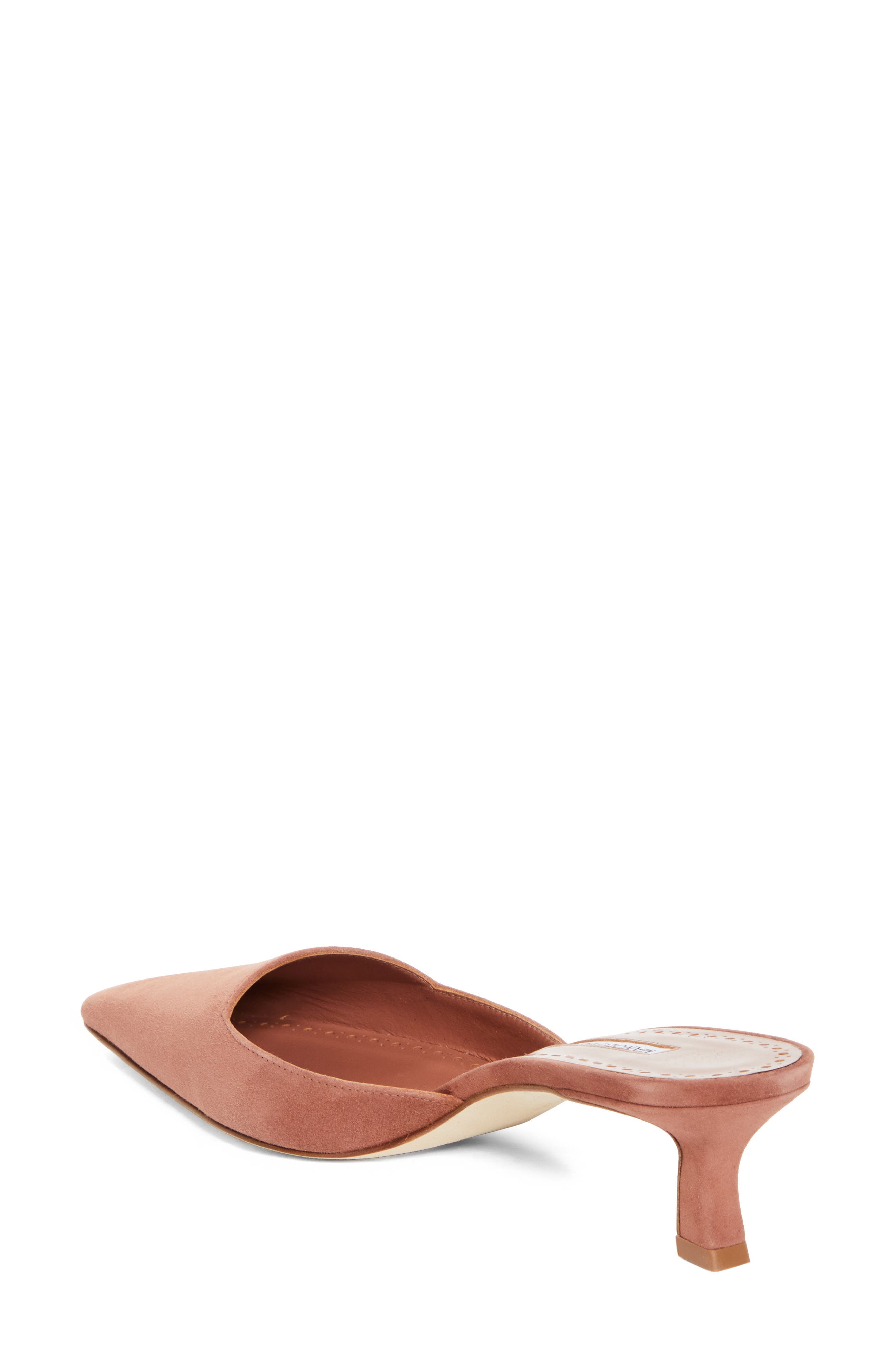 Moiramu Pointed Toe Kitten Heel Mule - image 2