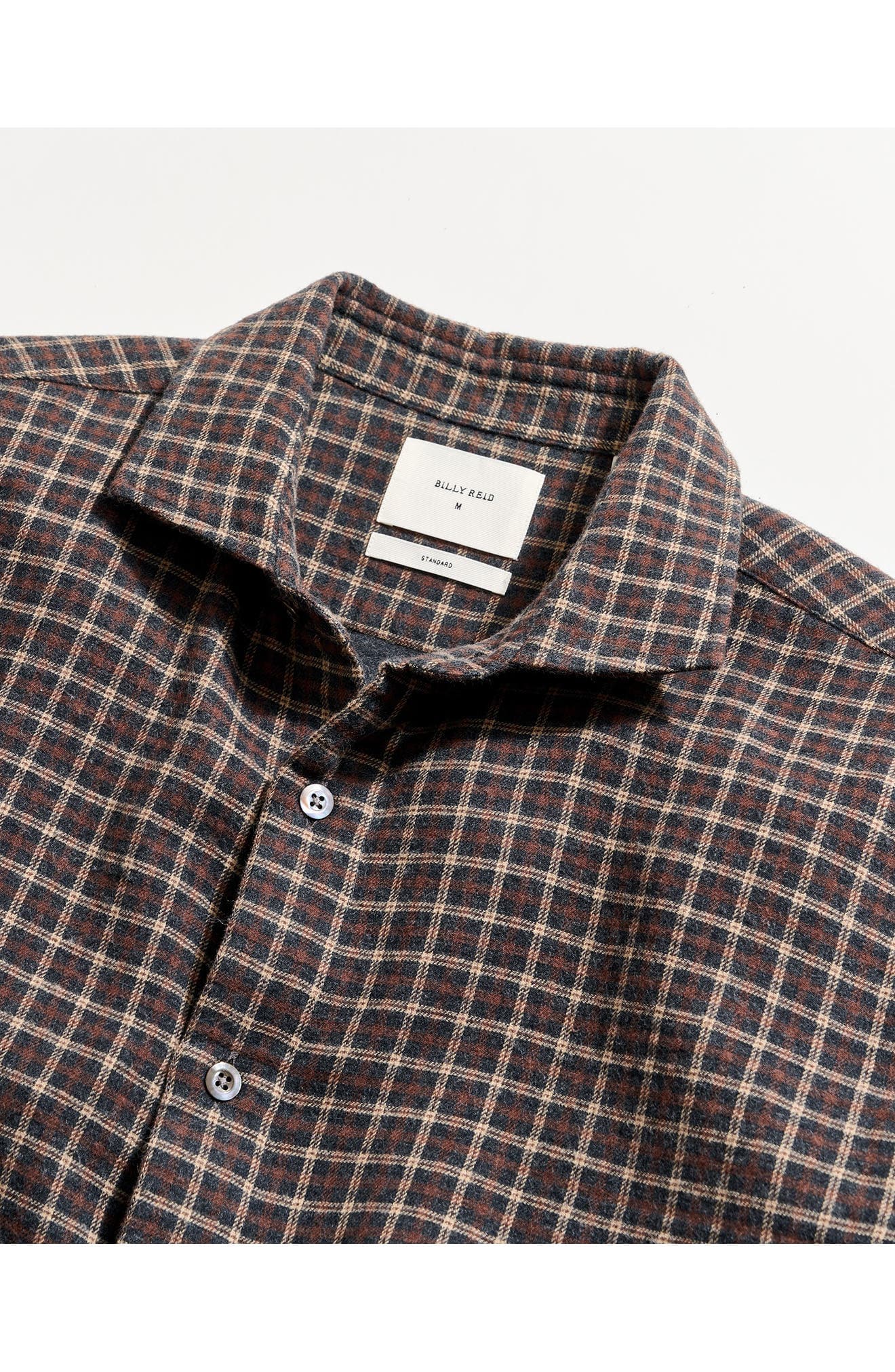 Cedar Bold Plaid Brushed Button-Up Shirt - image 2