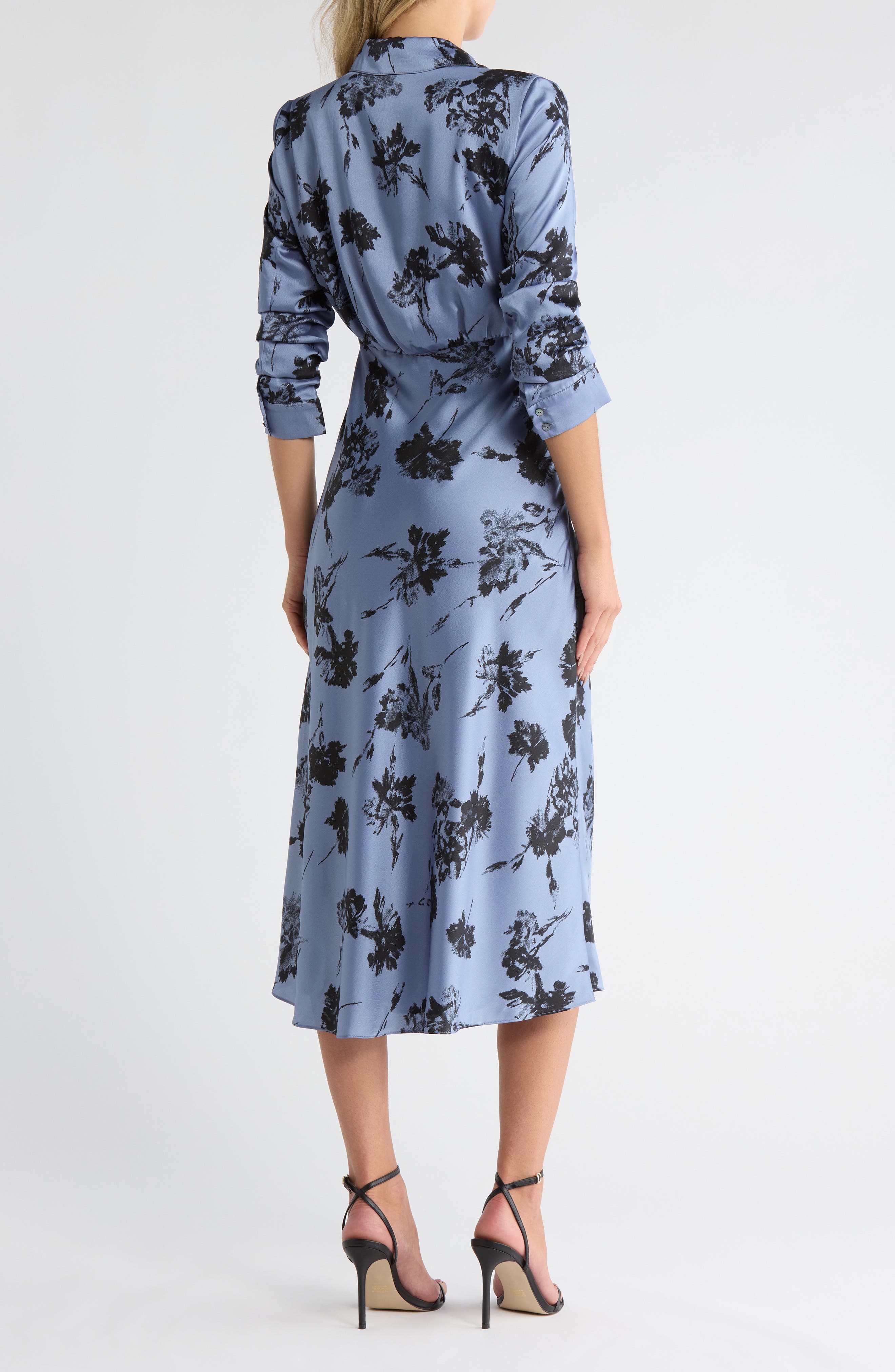Jacey Cool Carnation Shirtdress - image 2