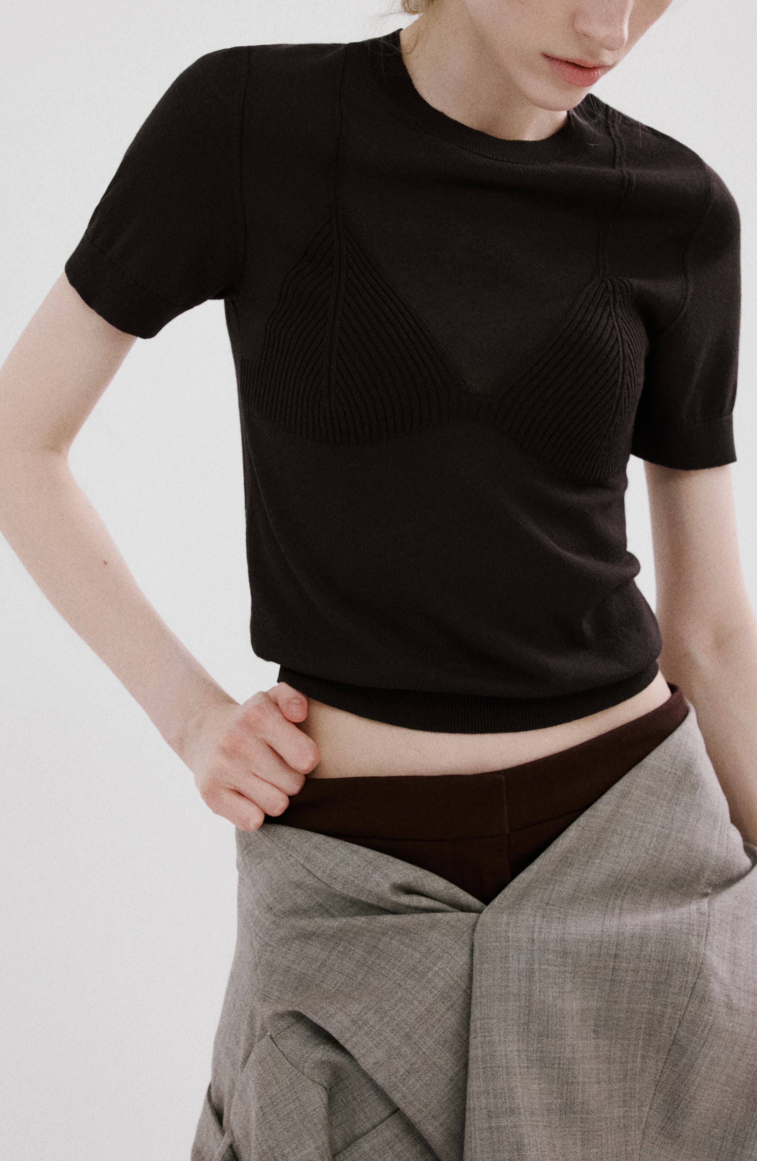 Short Sleeve Sweater - image 1