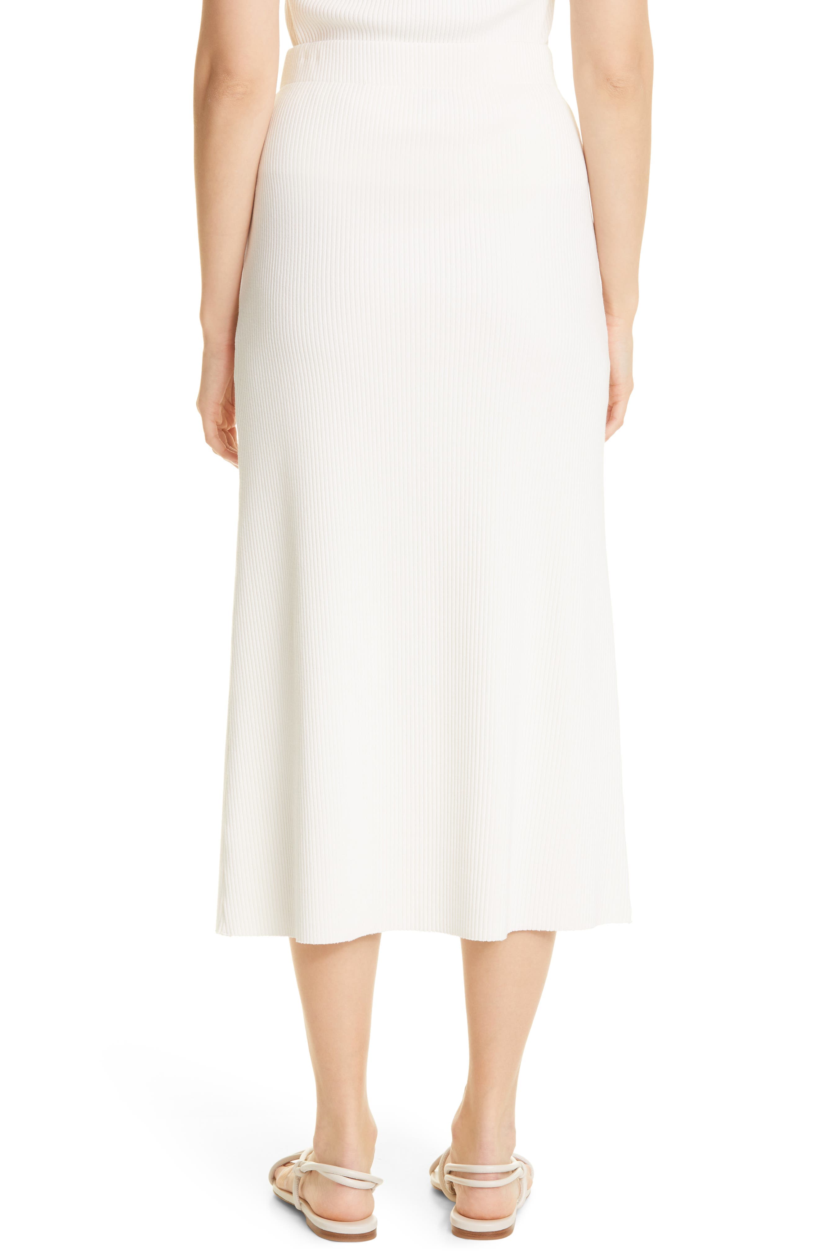 Ribbed Midi Skirt - image 2