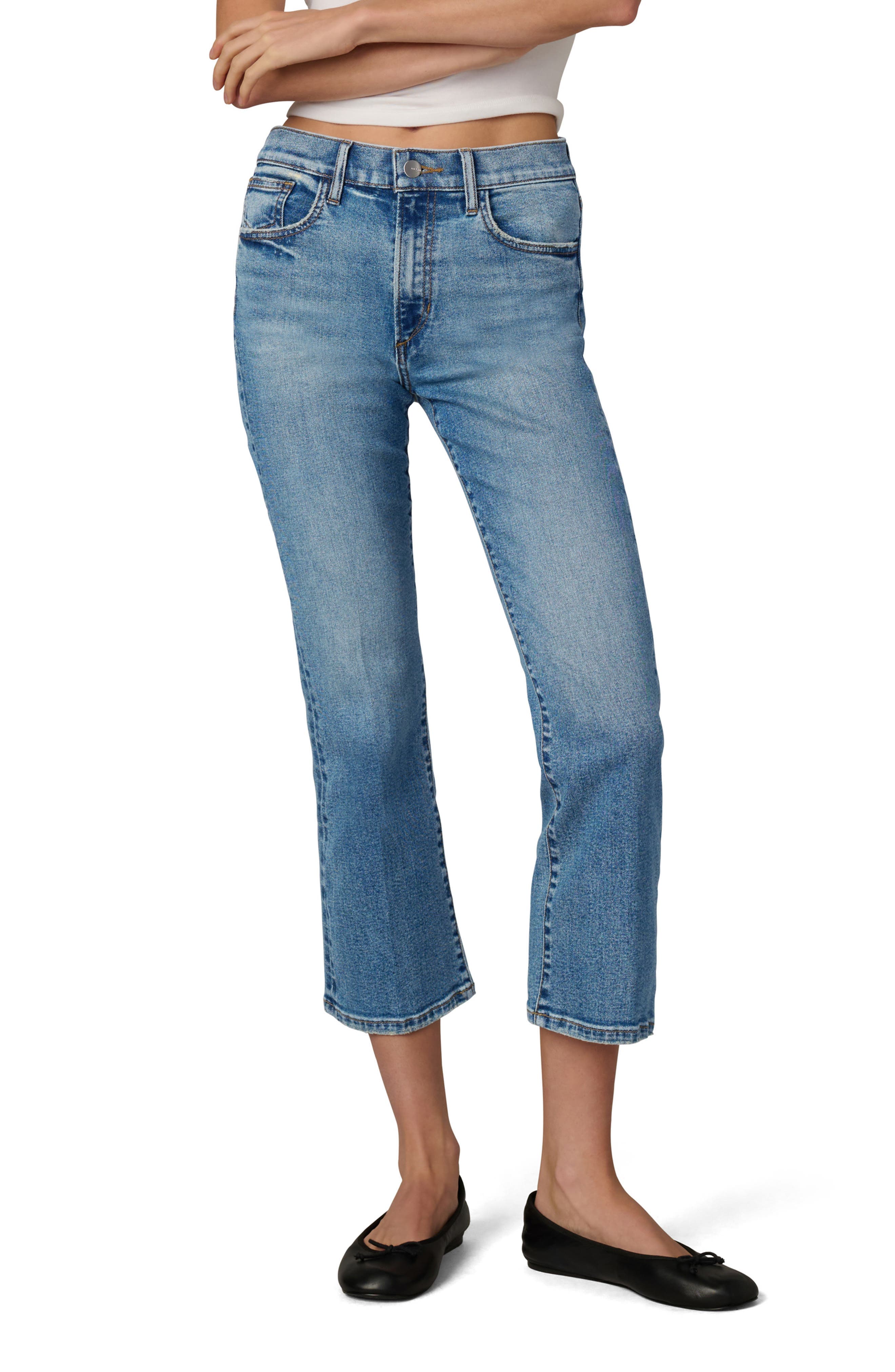 The Callie Crop Bootcut Jeans - image 1