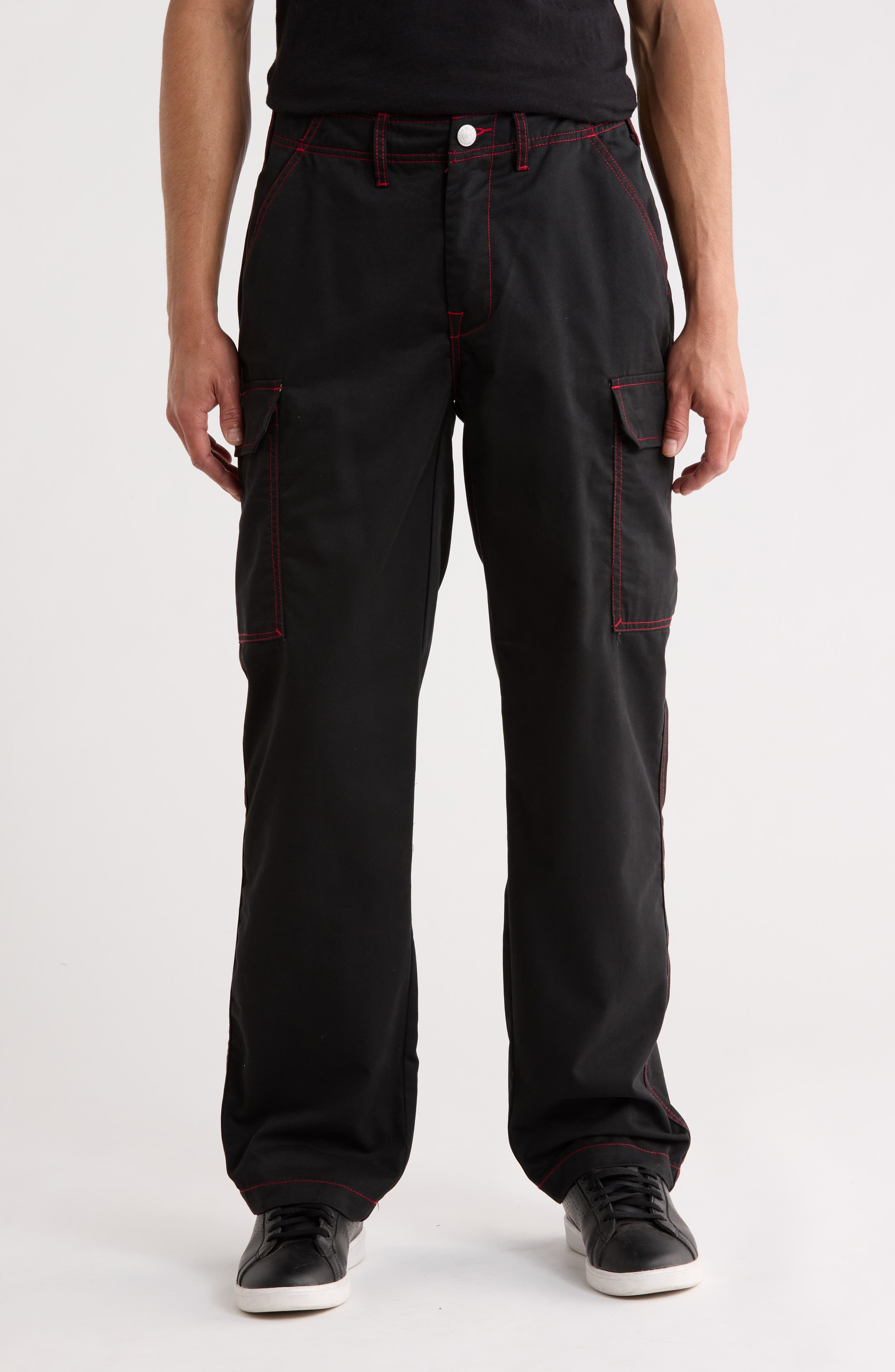 Horseshoe Outline Cargo Jeans - image 1
