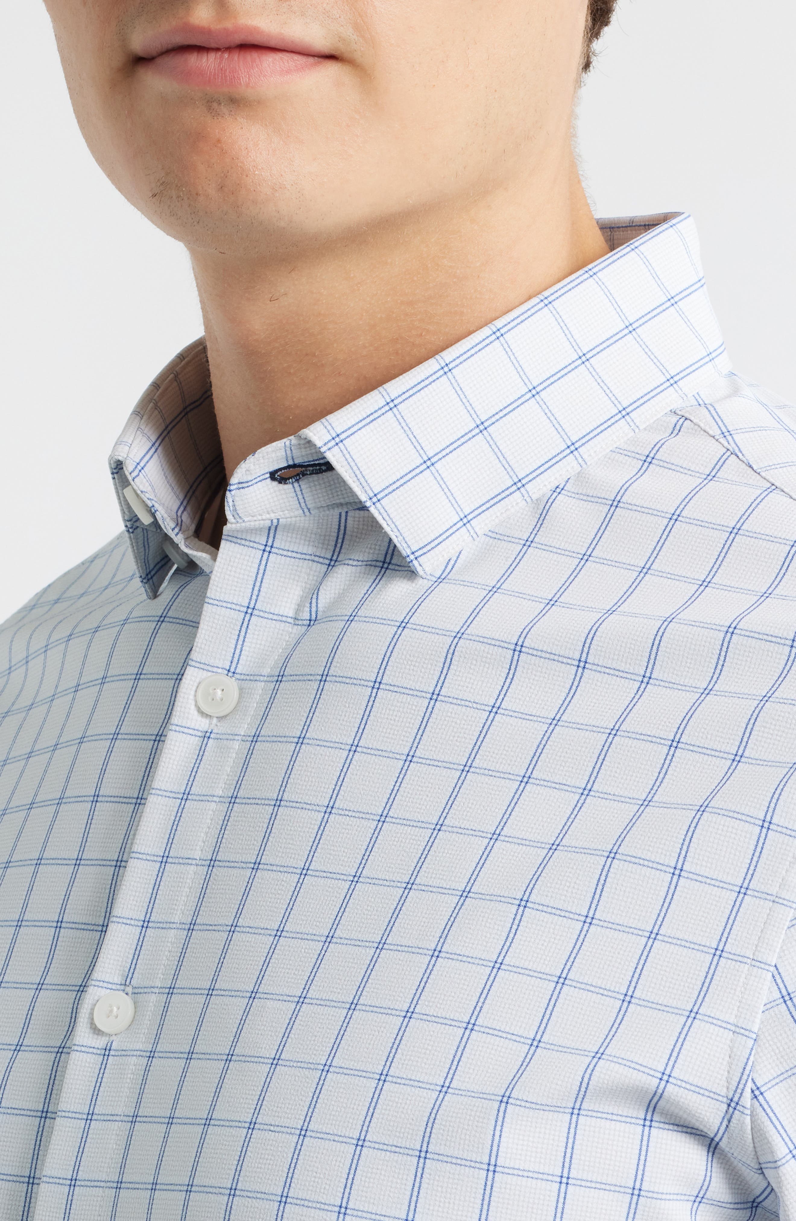Leeward Trim Fit Check Button-Up Shirt - image 2
