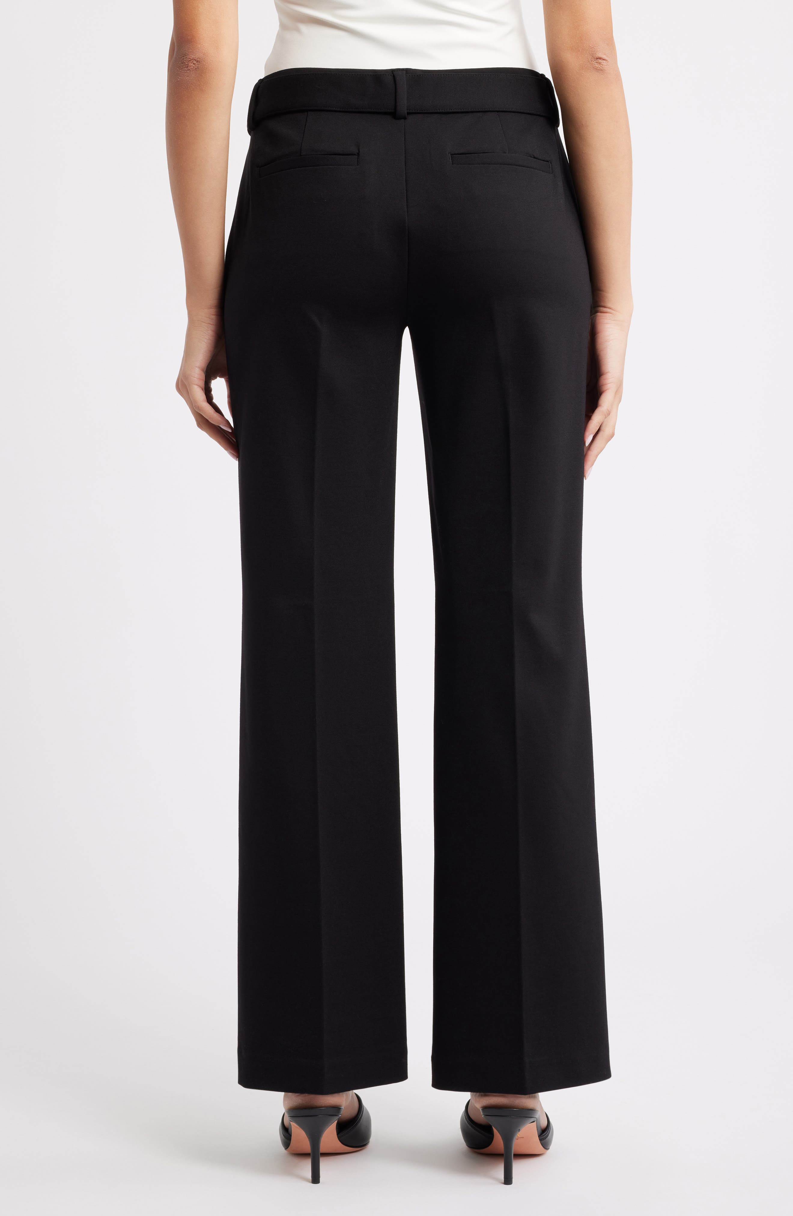 Belted Kelsey Wide Leg Pants - image 2