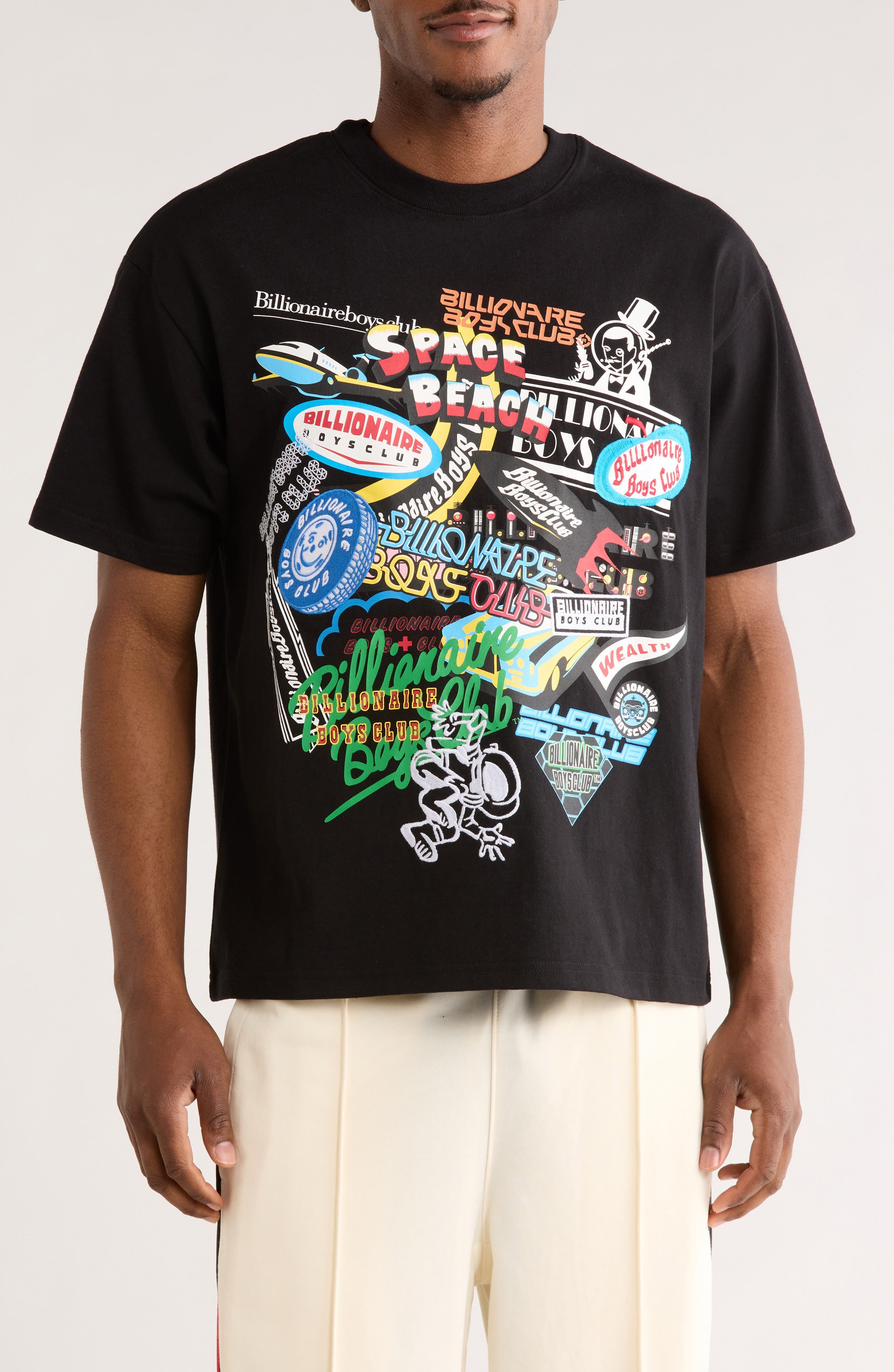 Space Beach Club Graphic T-Shirt - image 1