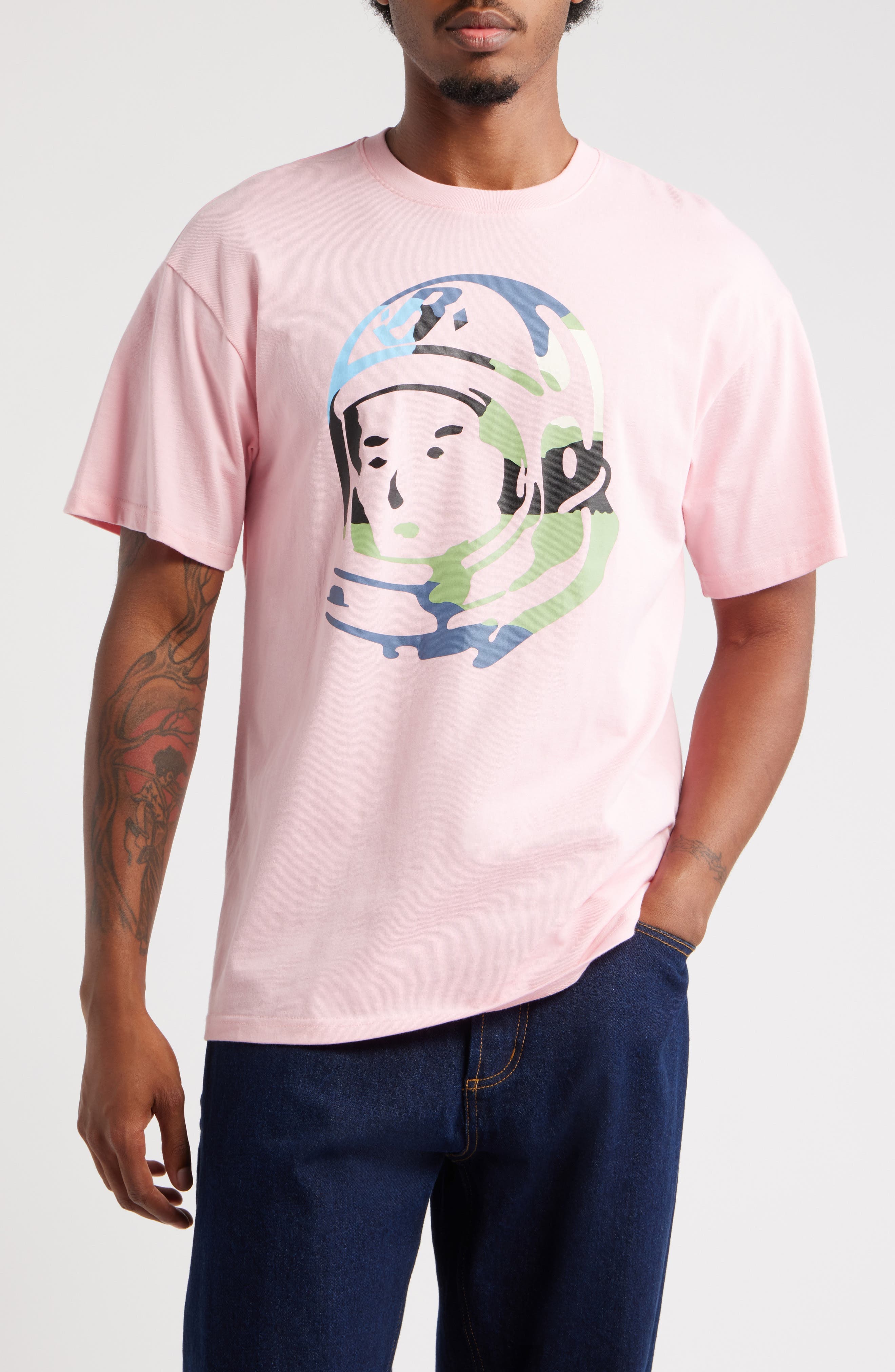 Helmet Graphic T-Shirt - image 1