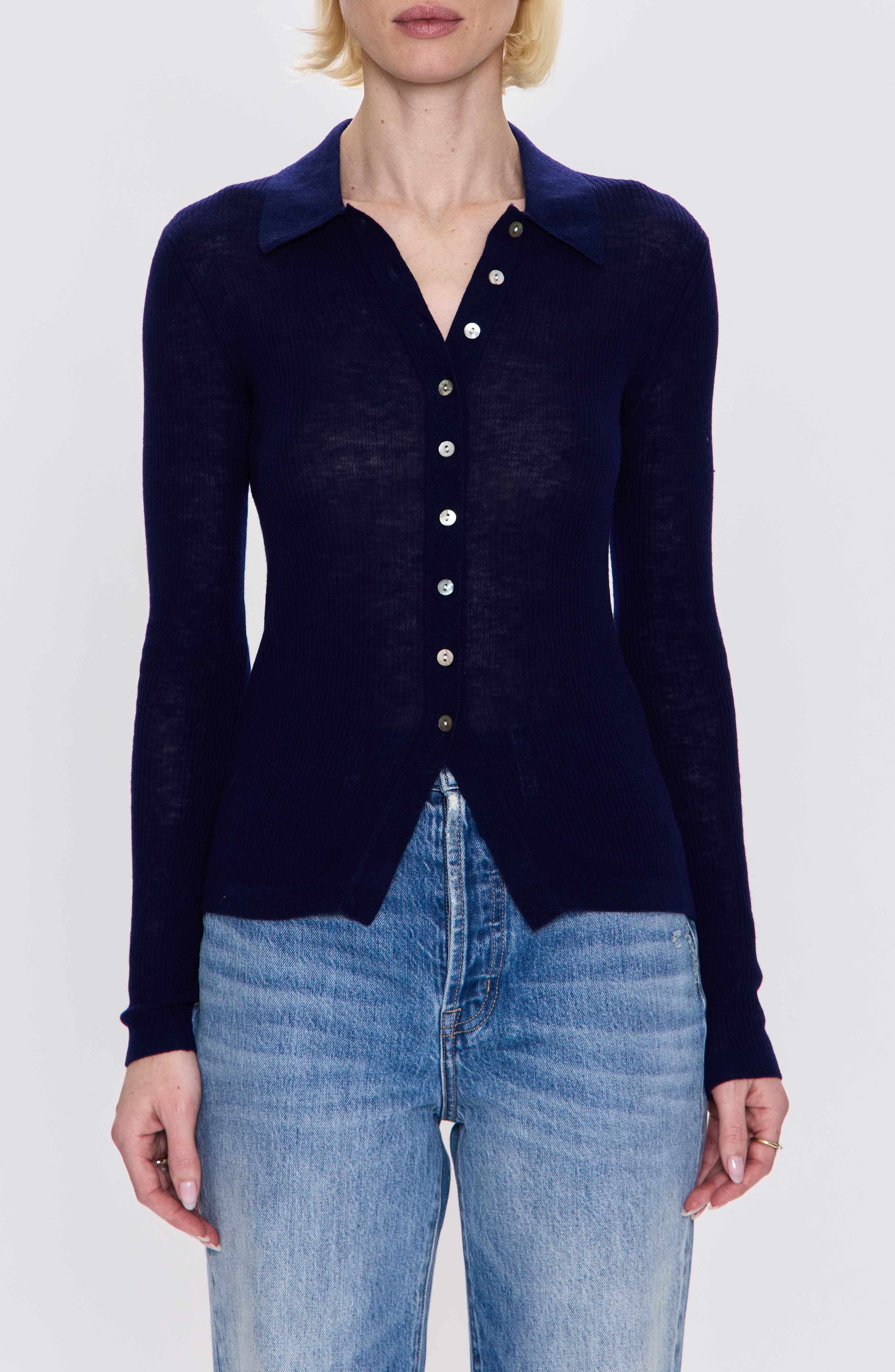 Korey Merino Wool Cardigan - image 1