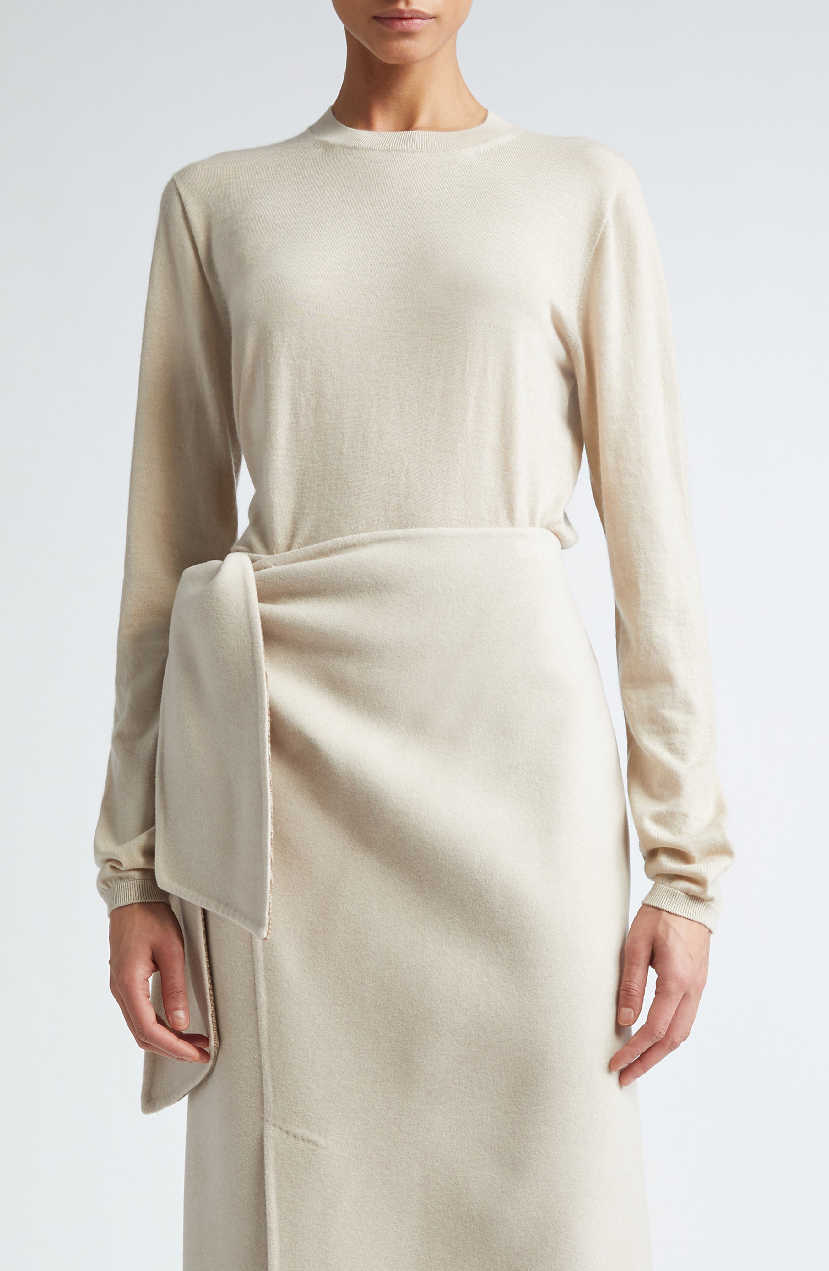 Afelio Cashmere Crewneck Sweater - image 1