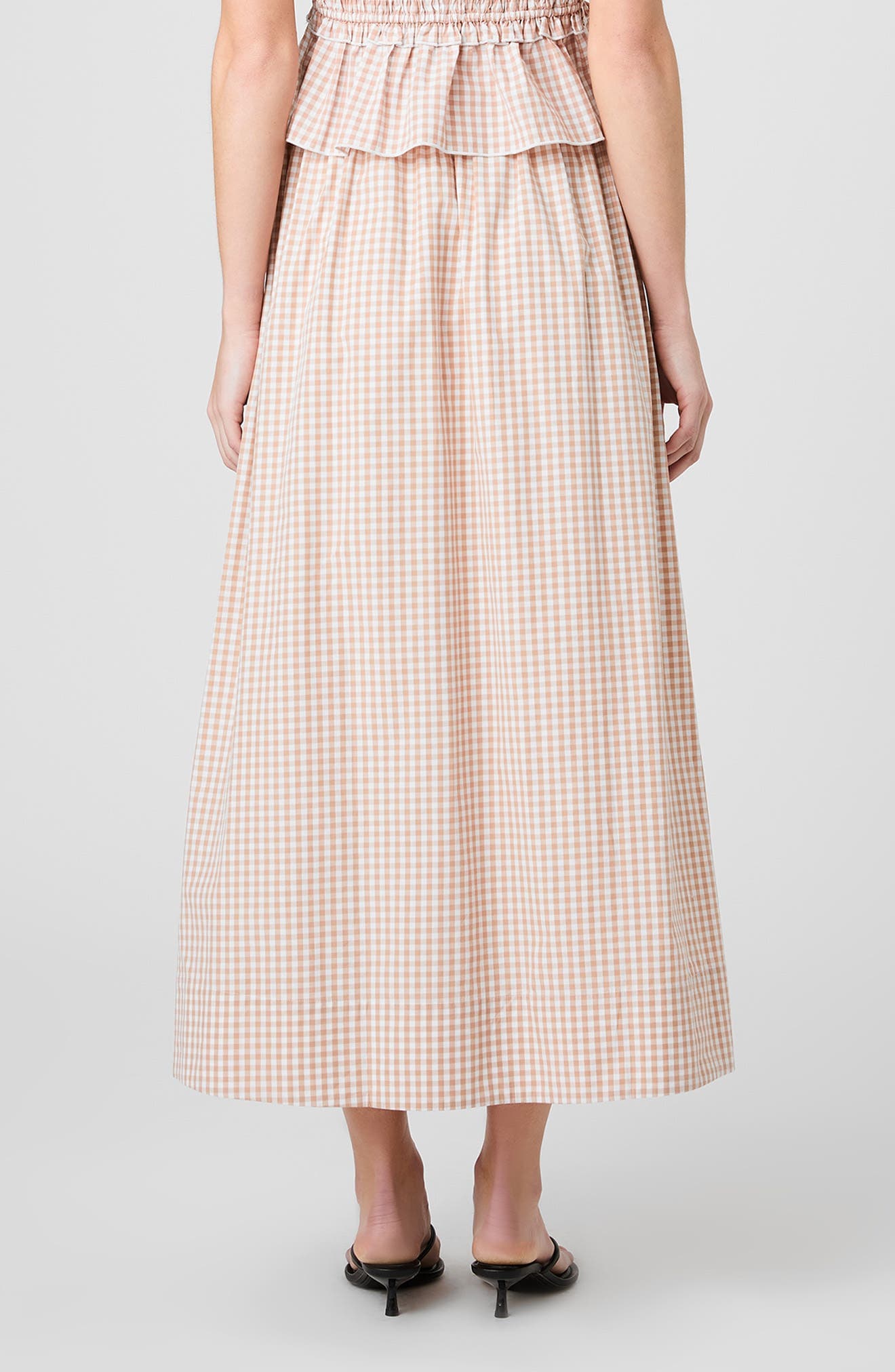 Gingham Maxi Skirt - image 2