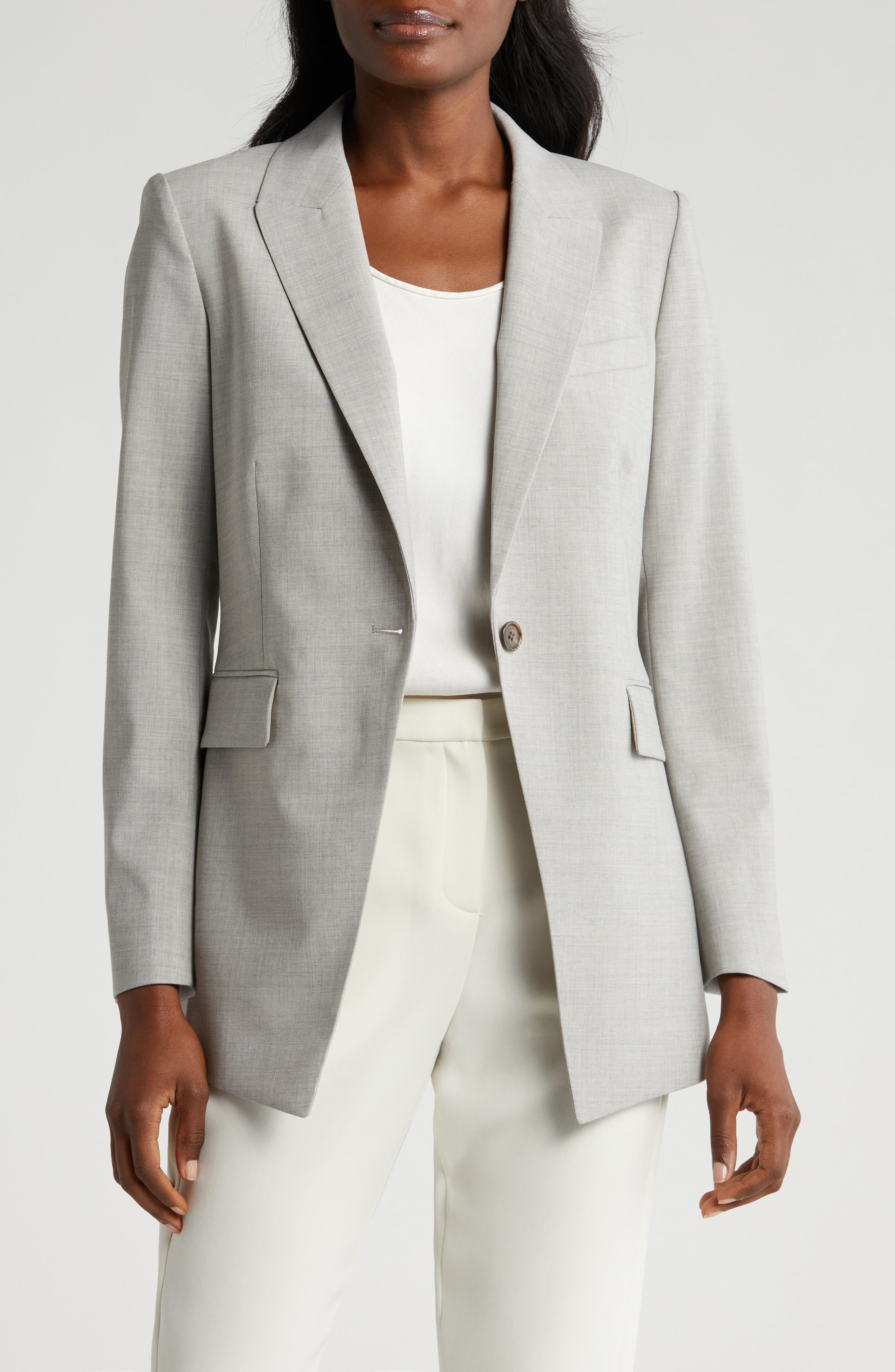 Etiennette Wool Blend Blazer - image 1
