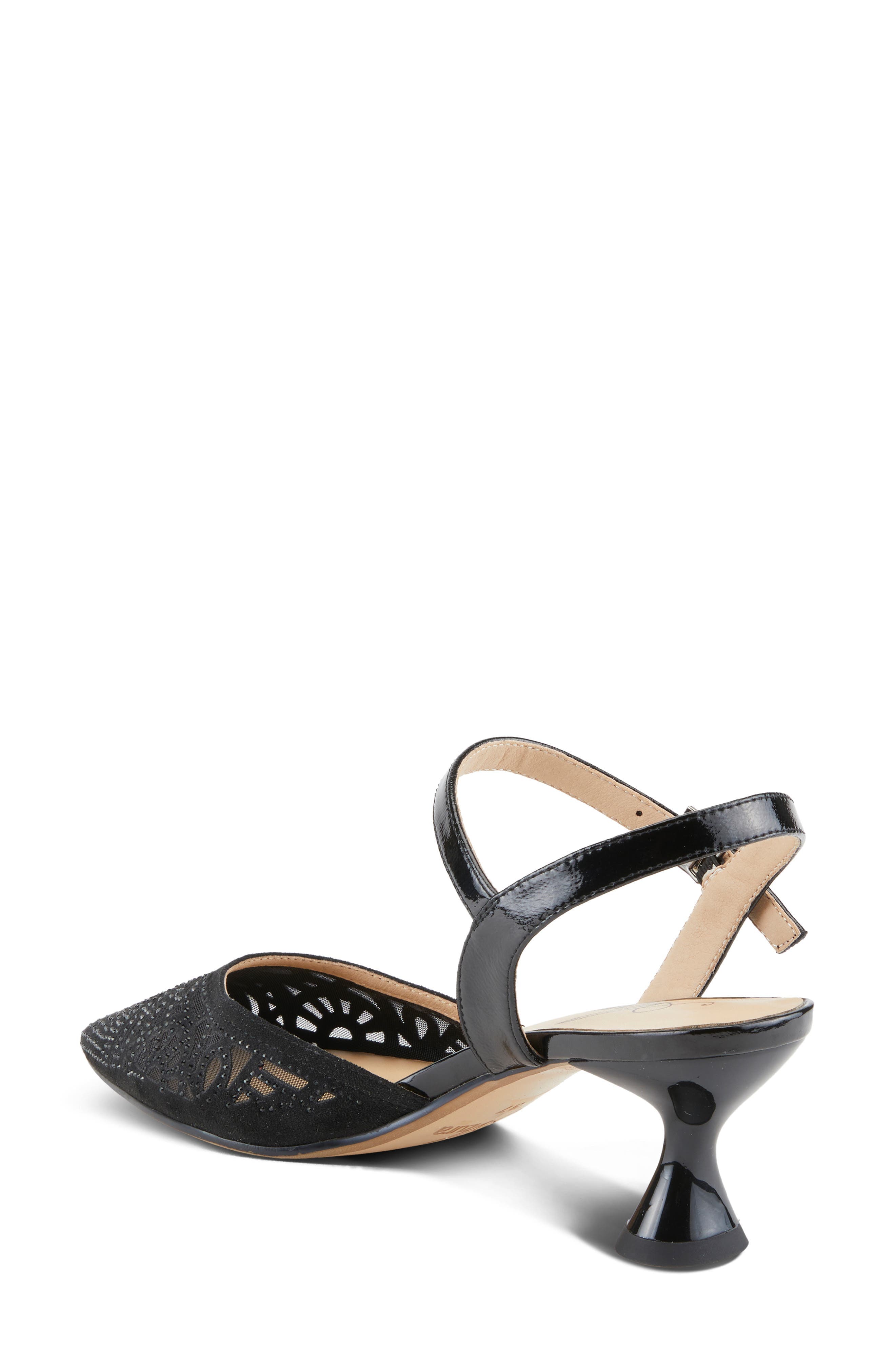 Delicate Ankle Strap Pointed Toe Pump - image 2