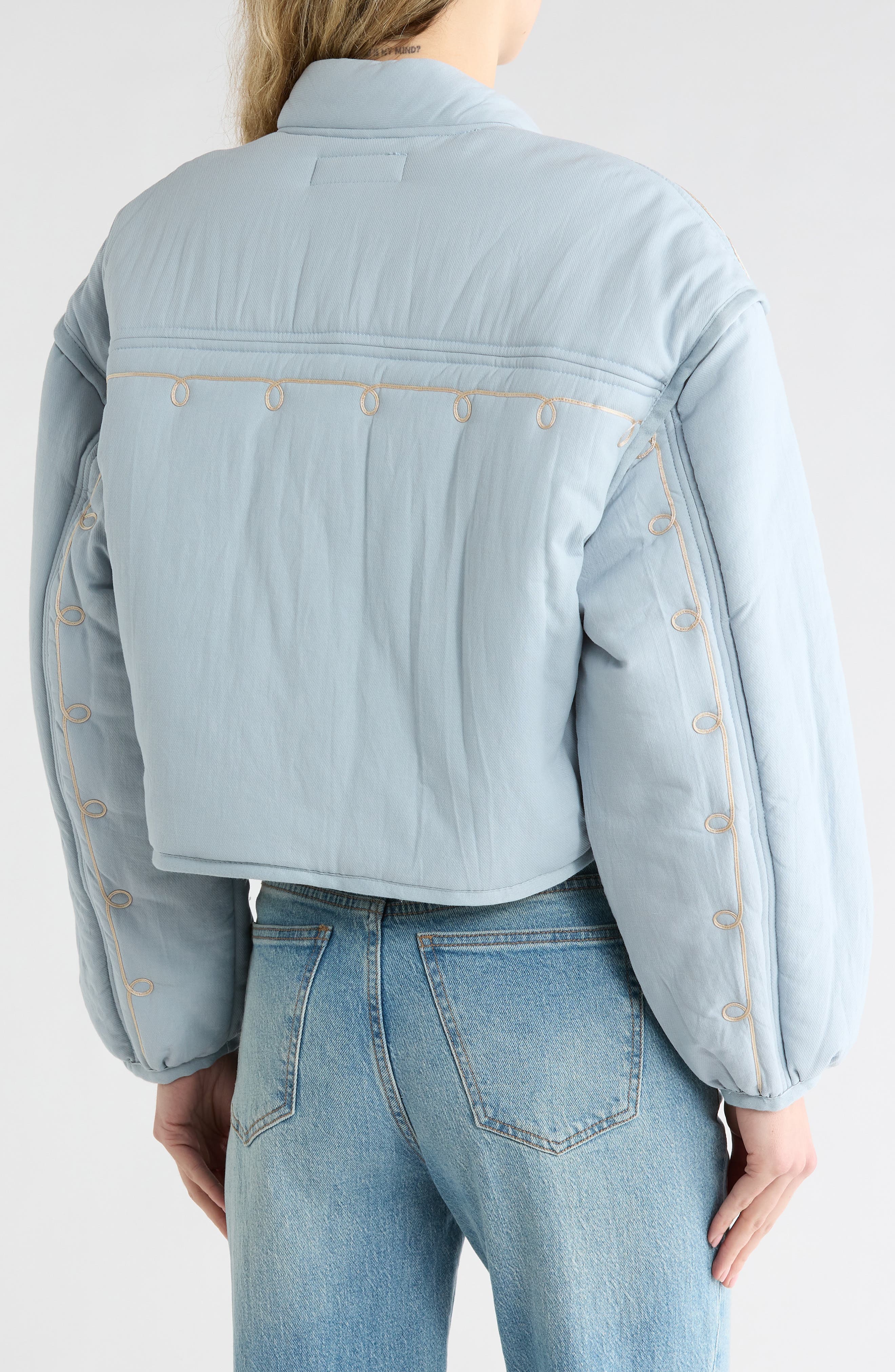 Embroidered Quilted Jacket - image 2