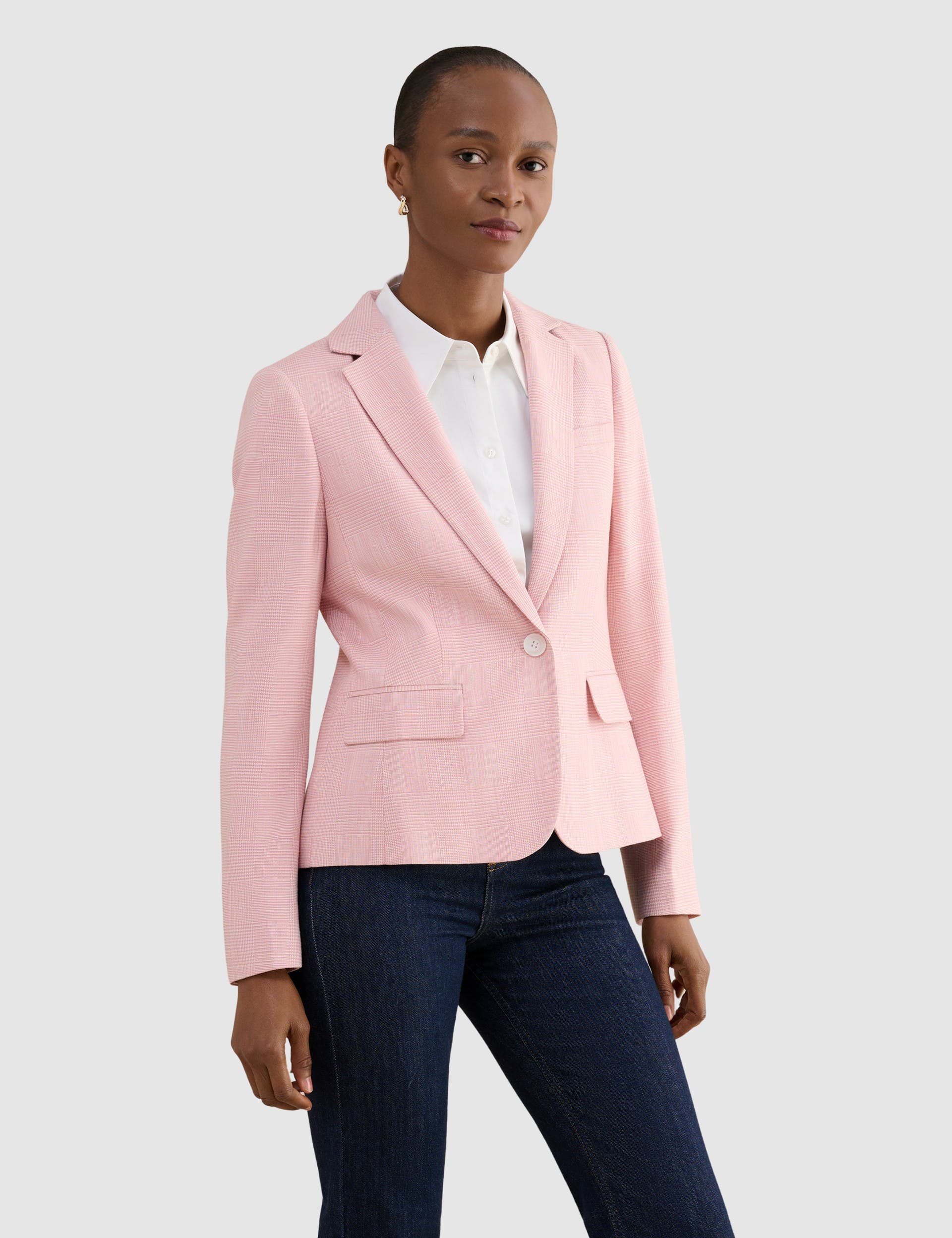 Blake Single-Button Tailored Blazer - image 1