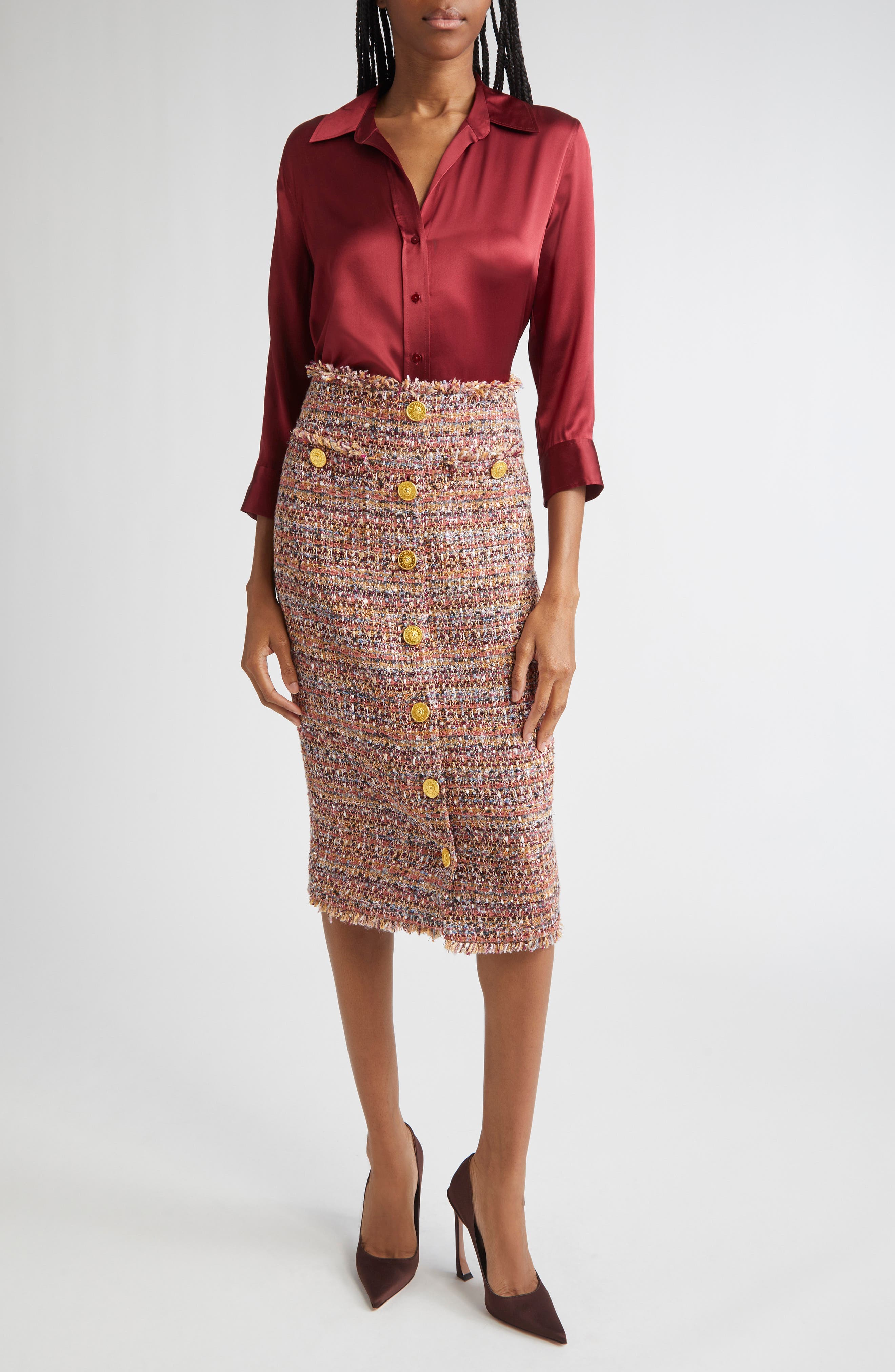 Dani Silk Charmeuse Blouse - image 2
