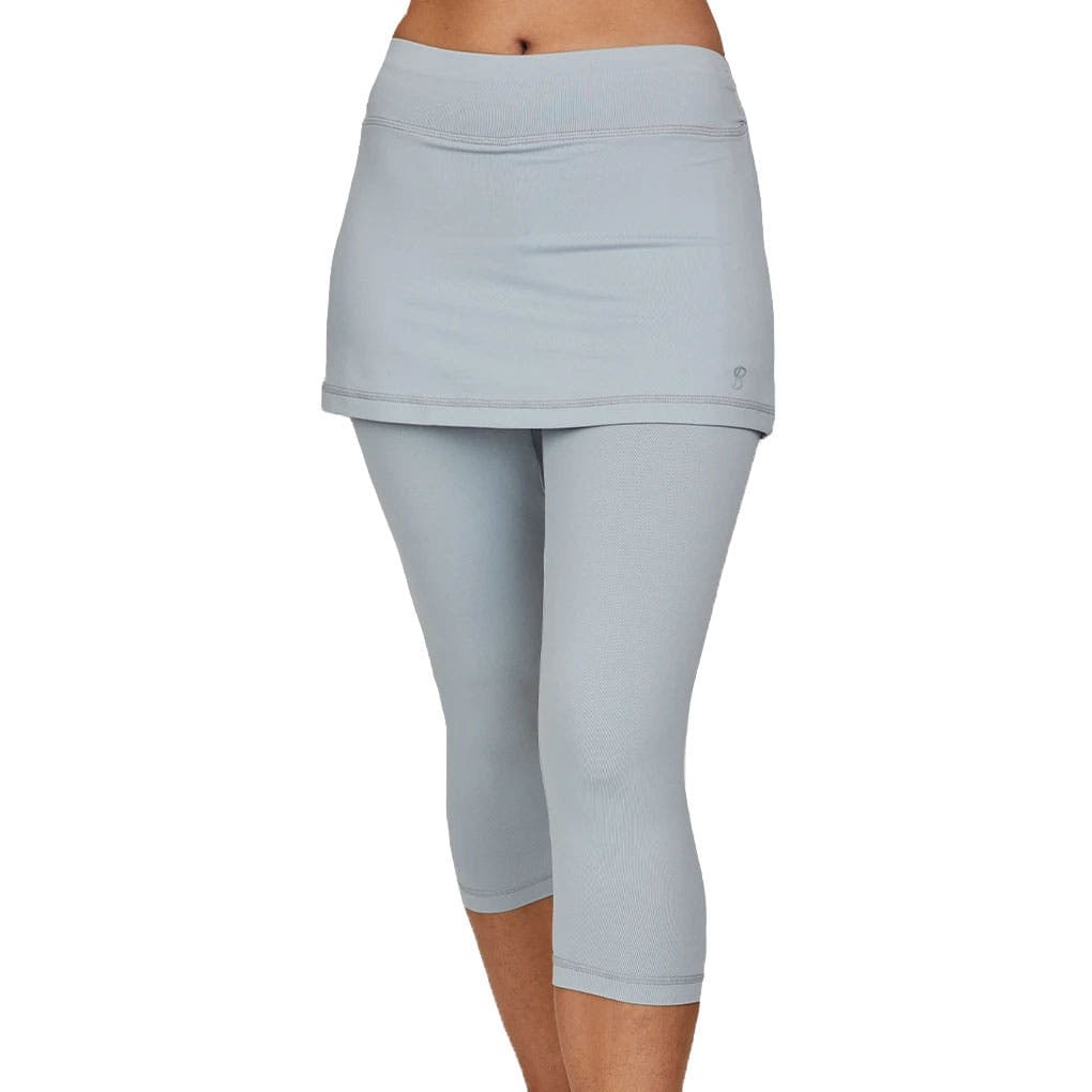 UV Staples Abaza 13in Womens Tennis Skirt with Capri Leggings - image 3
