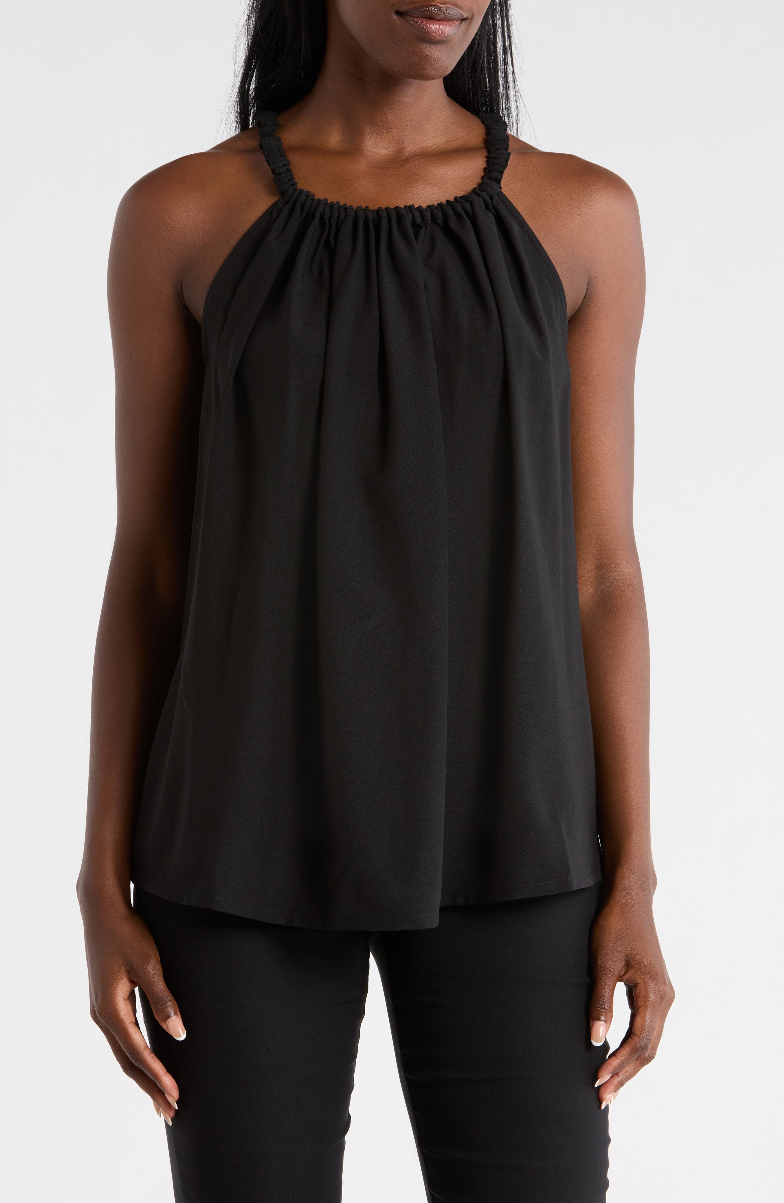 Ruched Neck Tank - image 1