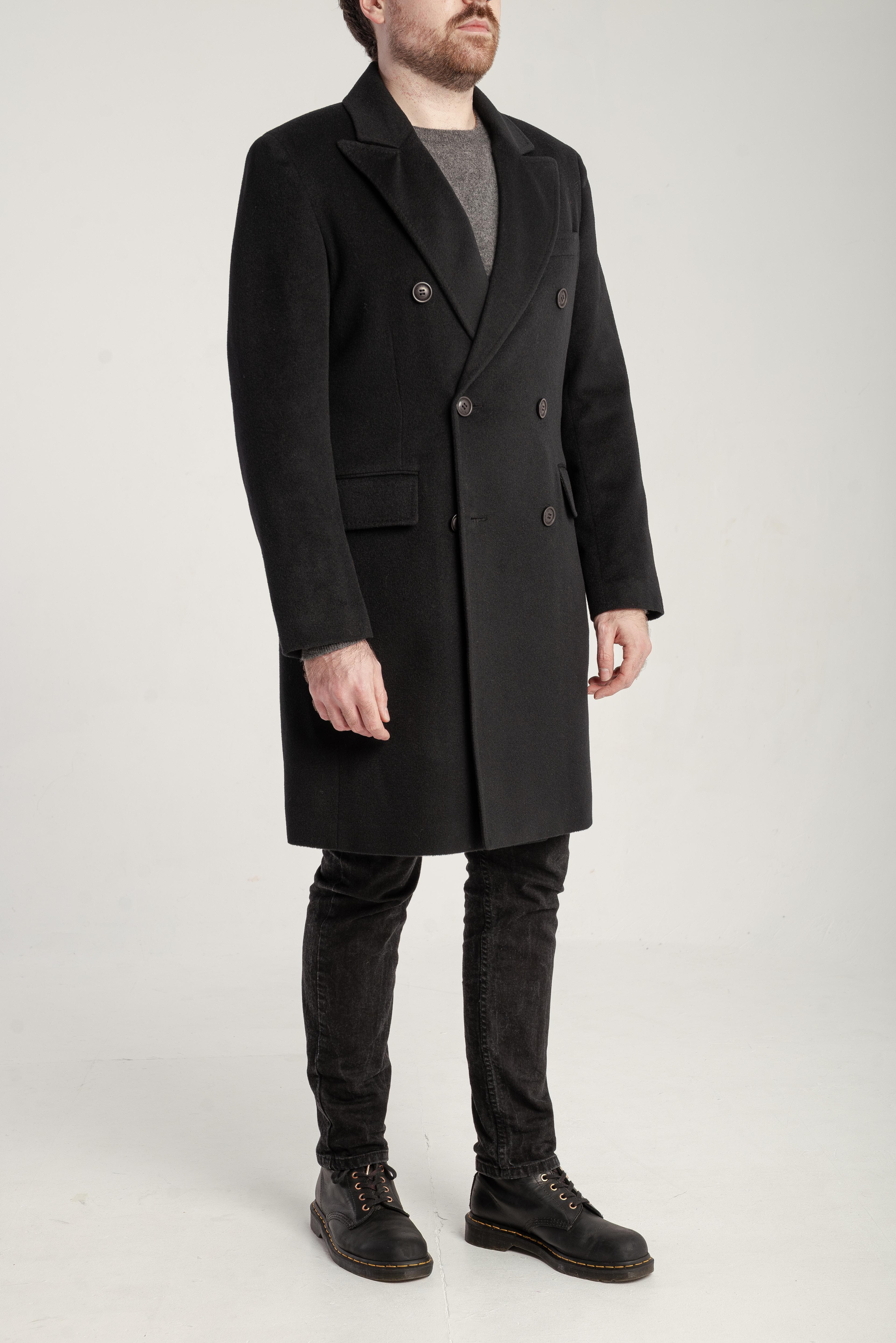 Cashmere Lapel Coat - image 2