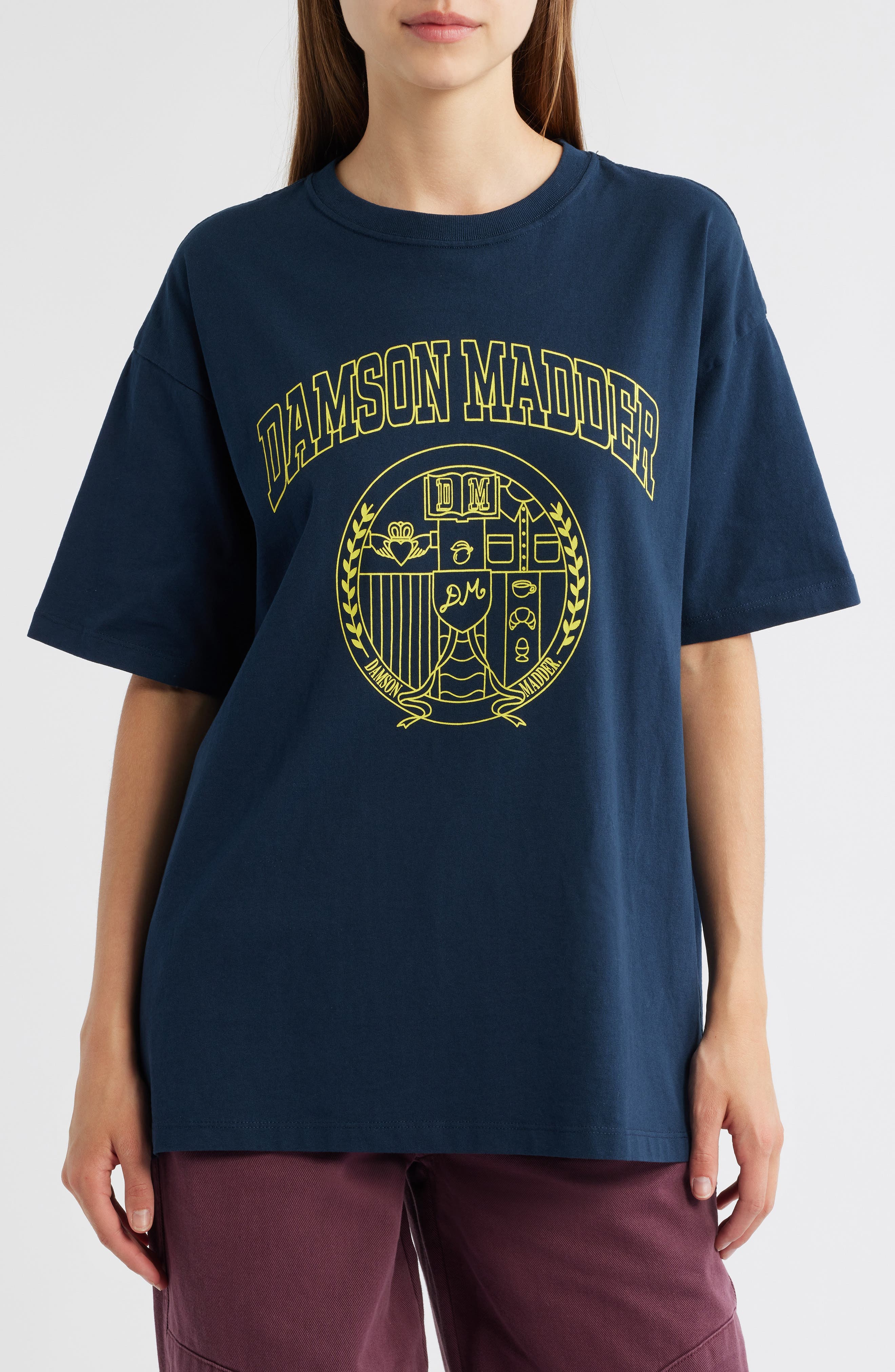 Collegiate Oversize Graphic T-Shirt - image 1