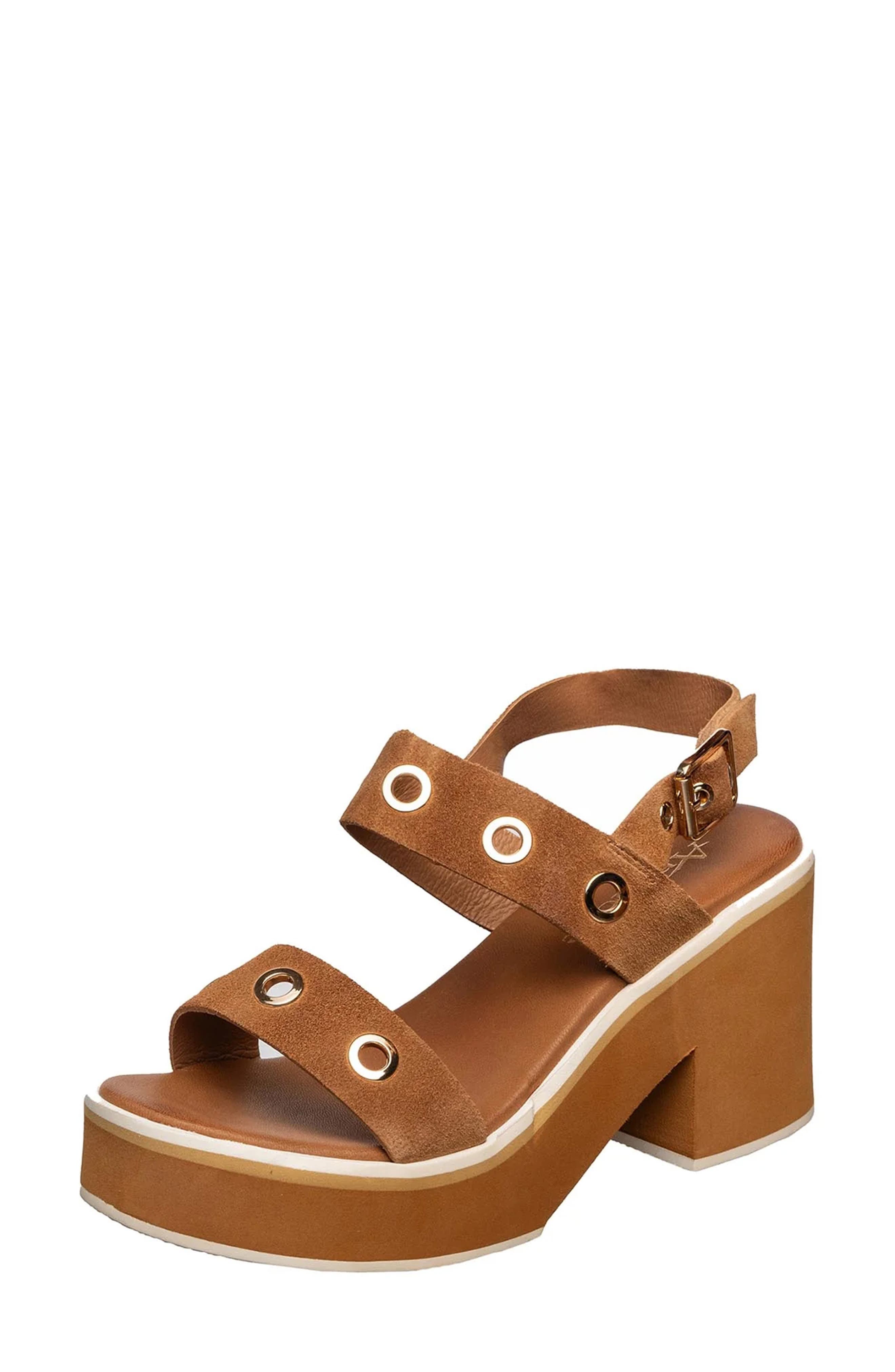 Inez Grommet Platform Slingback Sandal - image 1