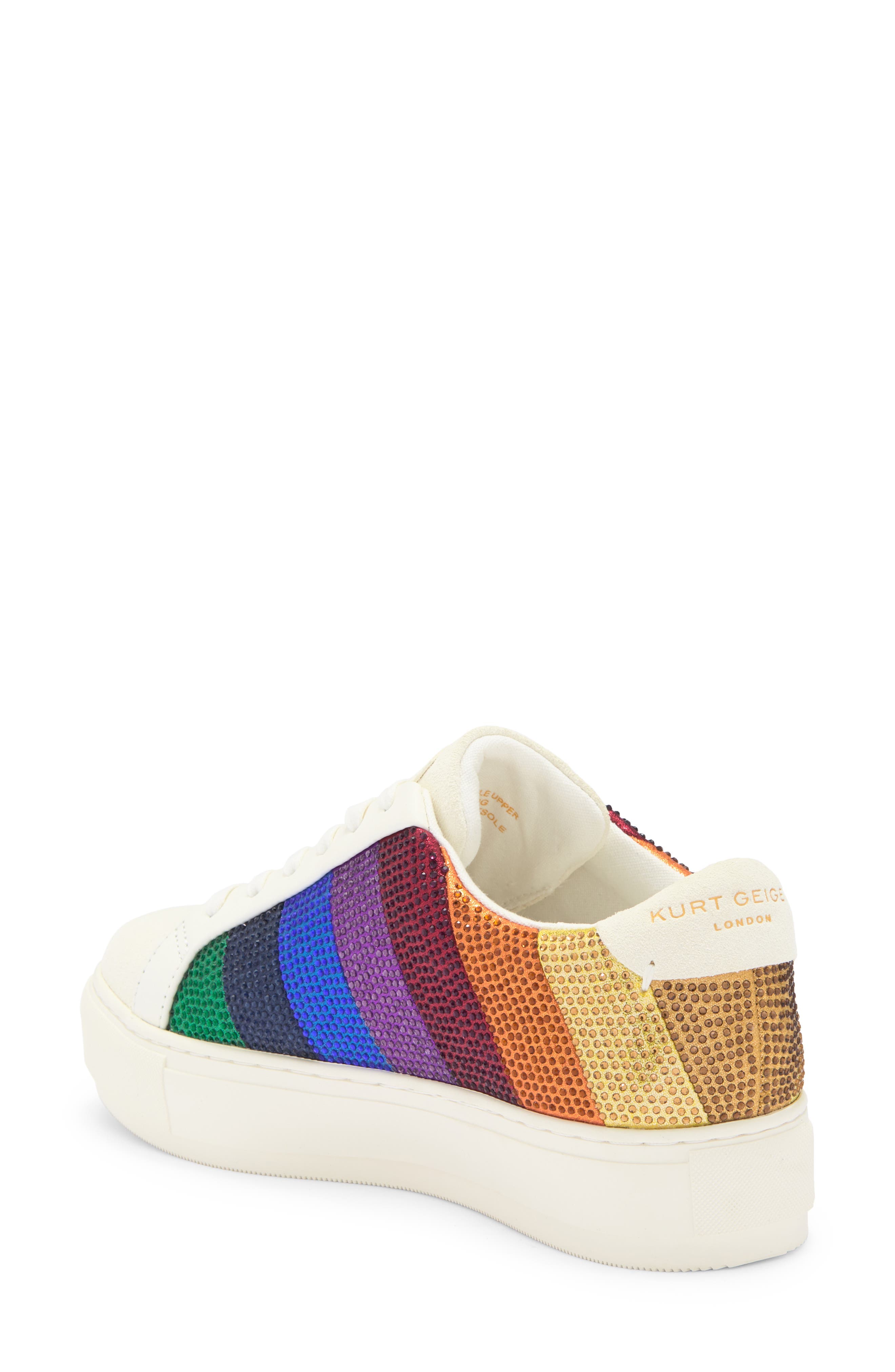 Laney Crystal Stripe Platform Sneaker - image 2