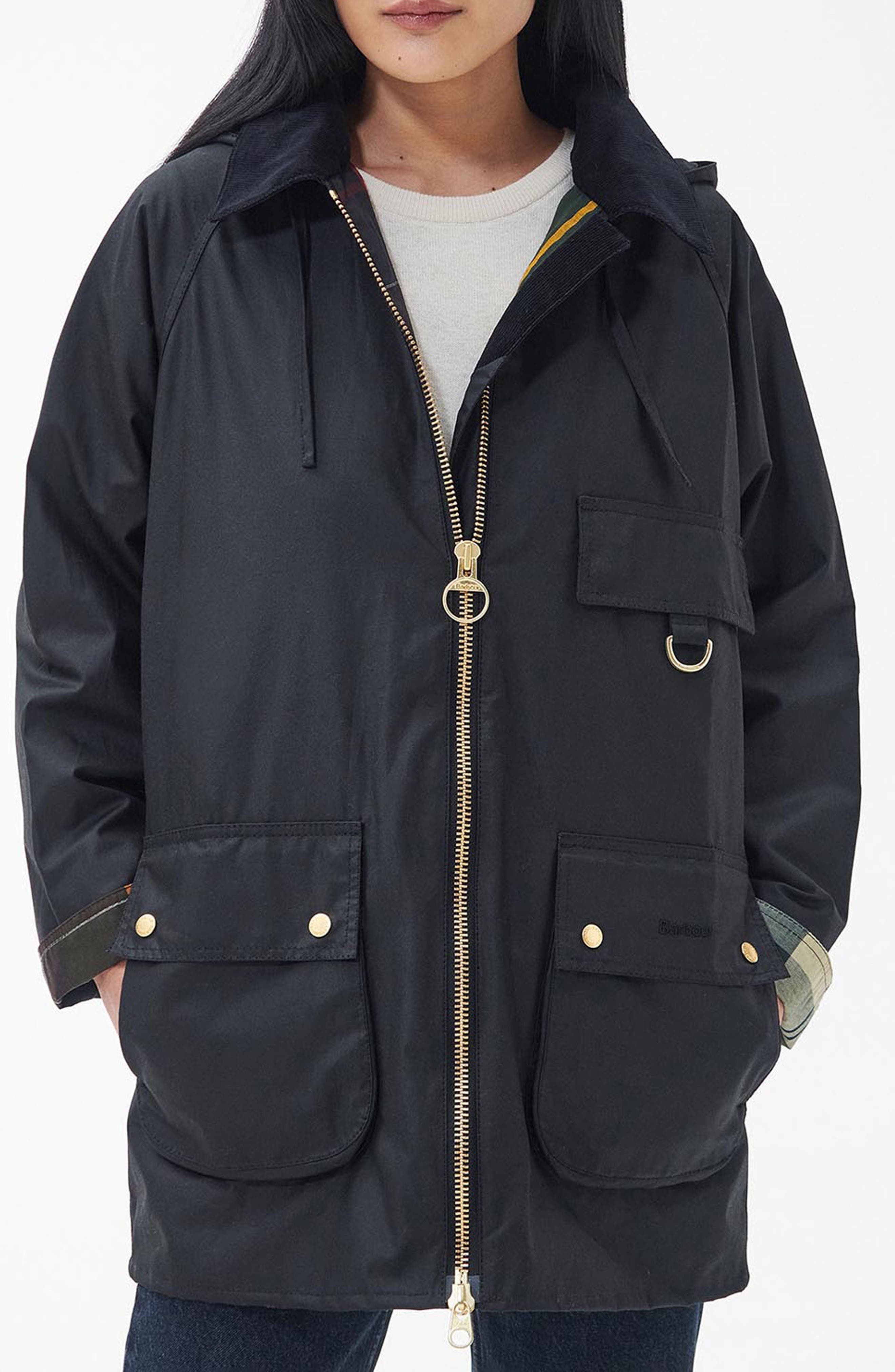 Highclere Hooded Waxed Jacket - image 1