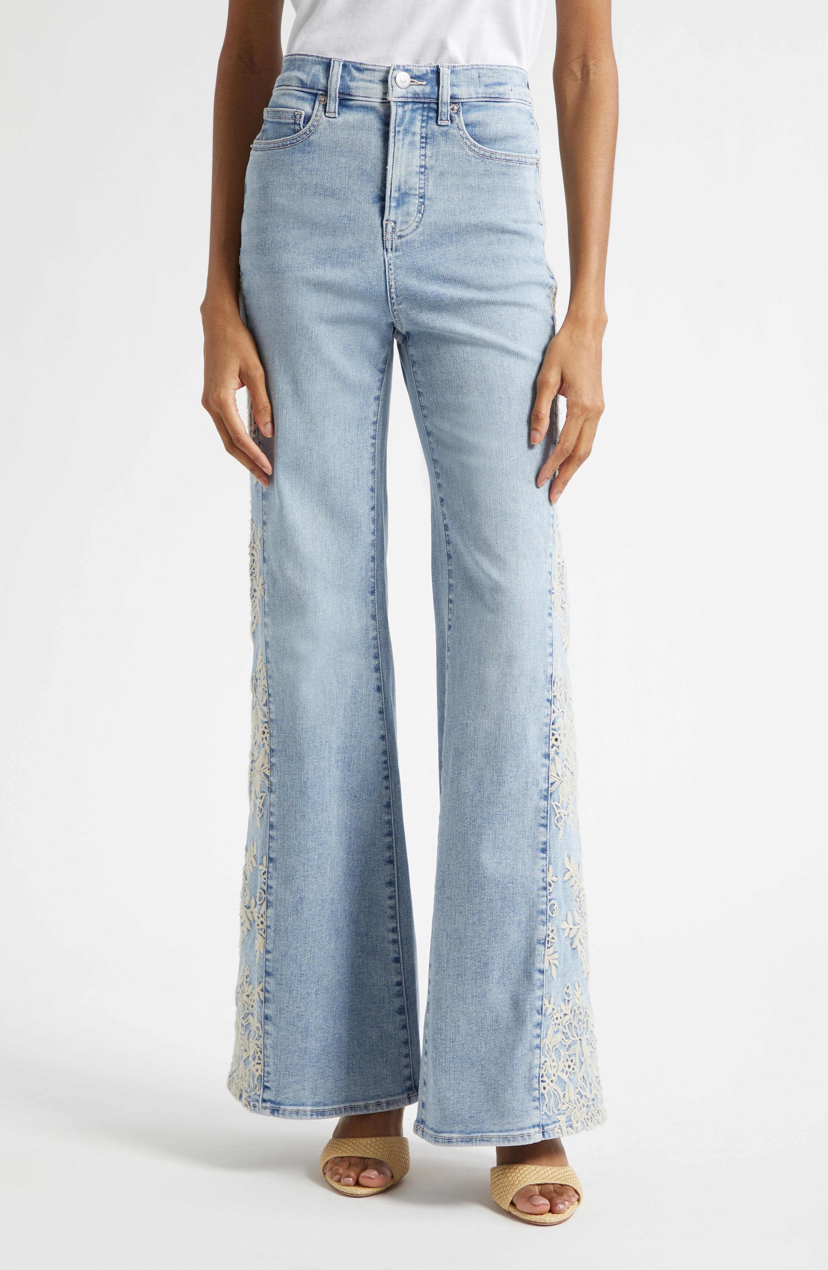 Joplin High Rise Wide Flare Leg Jeans - image 1