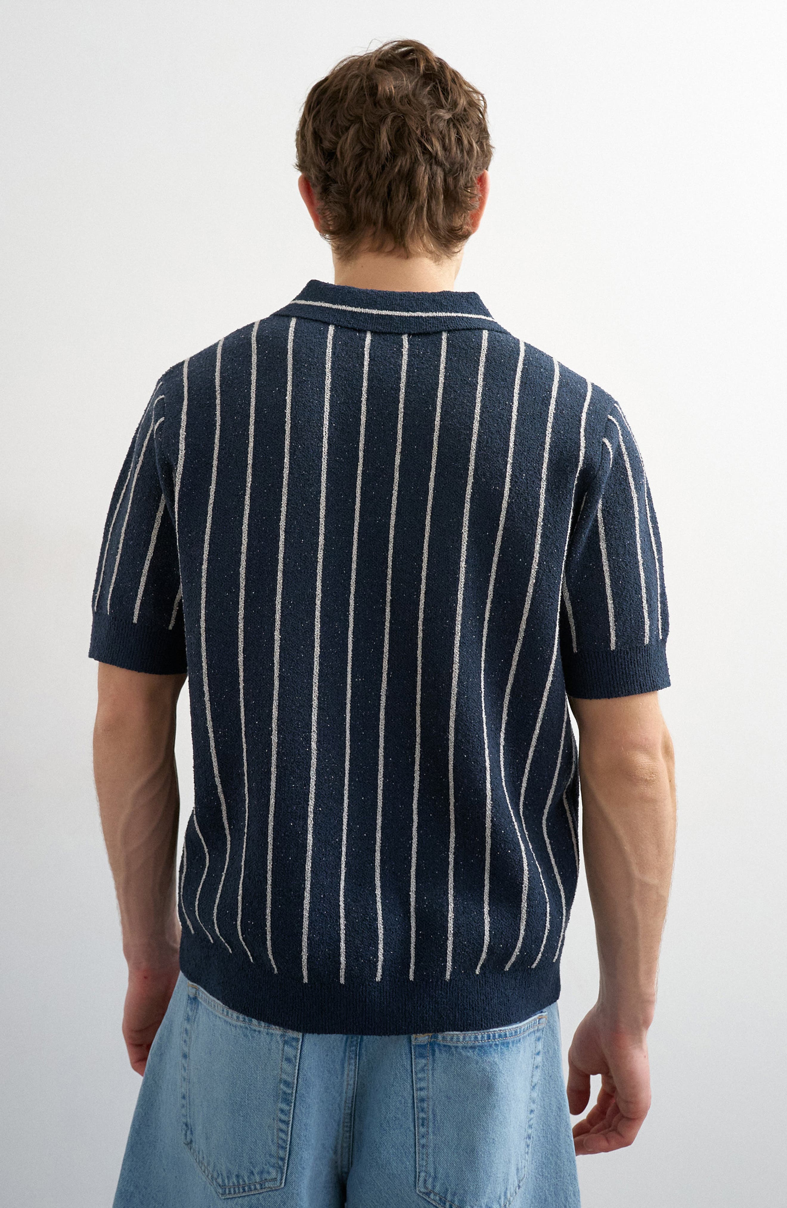 Lower East Side Johnny Collar Jacquard Polo Sweater - image 2
