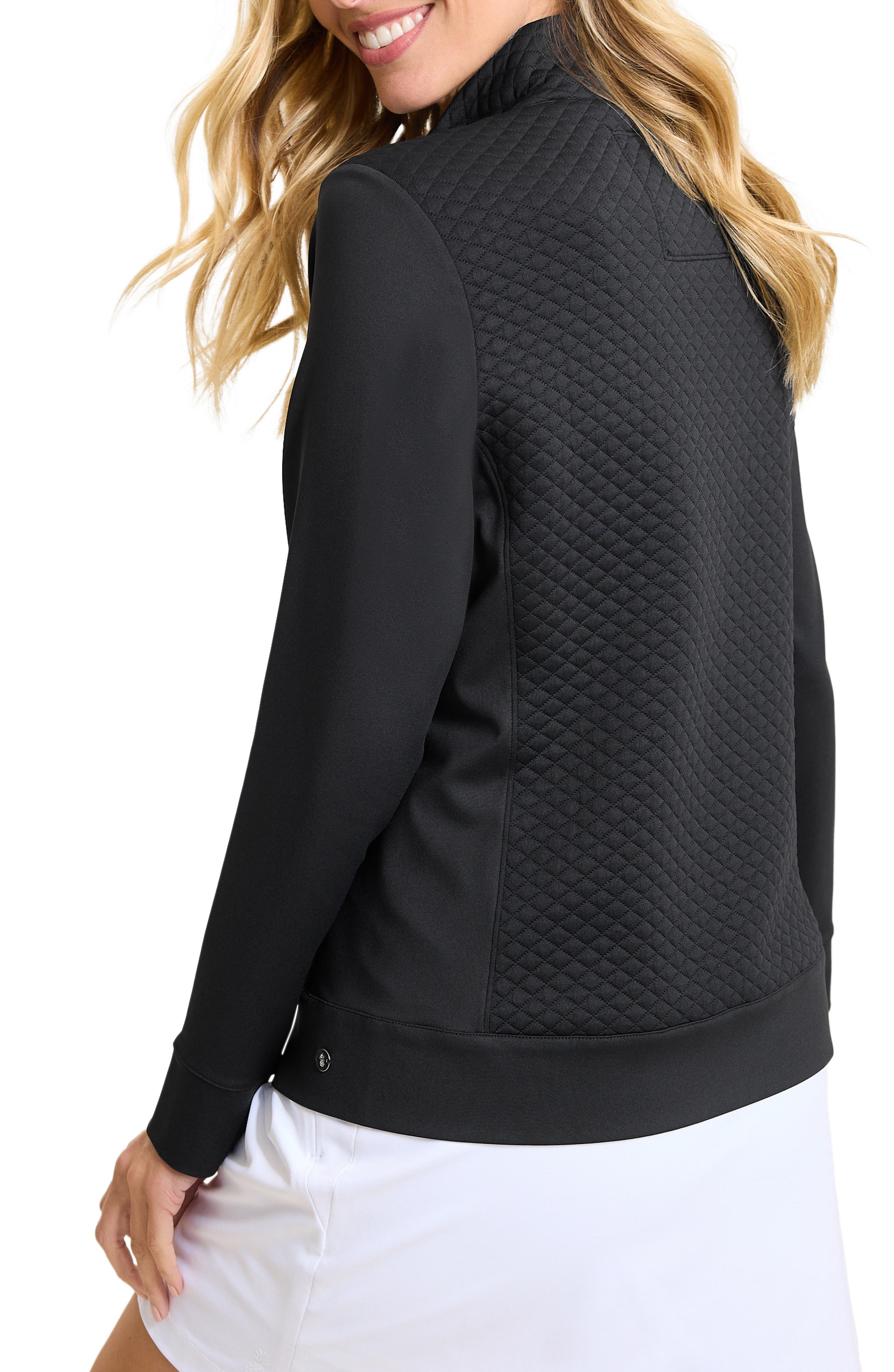 Aubrey Quilted Stretch Nylon Jacket - image 2