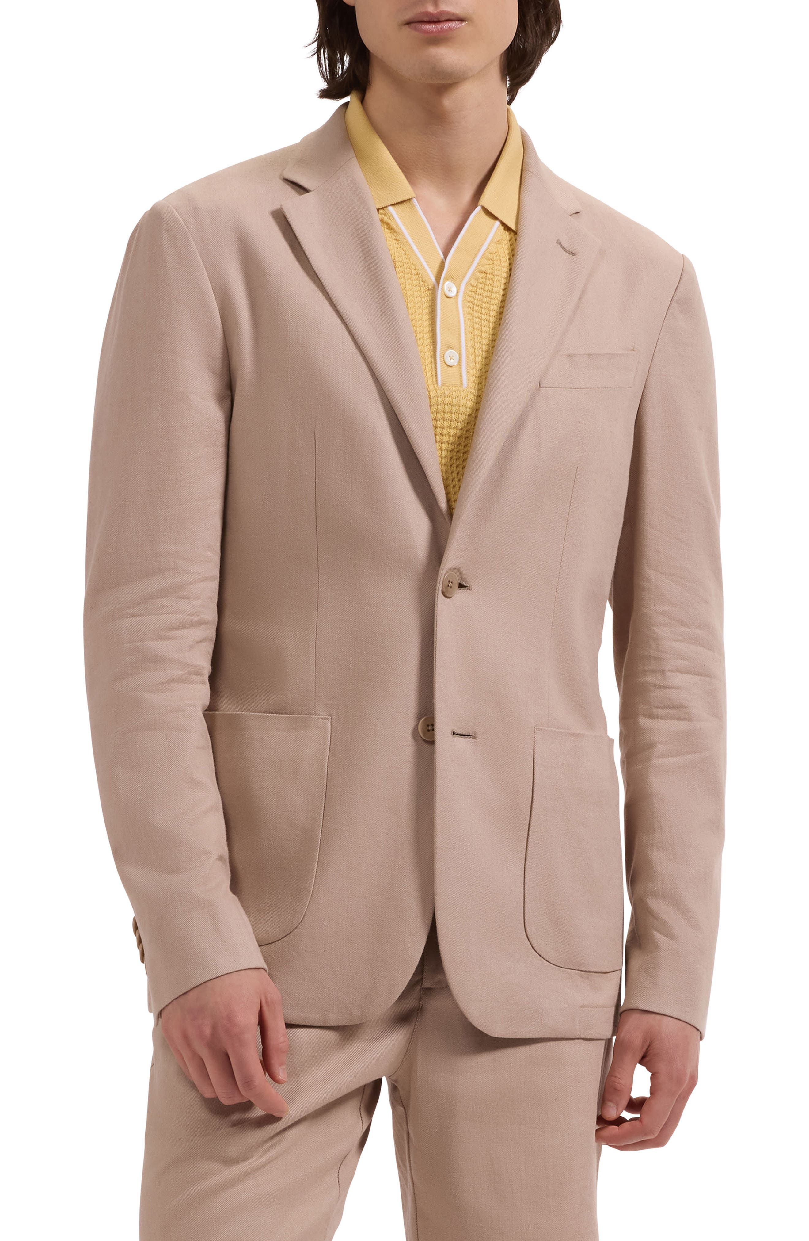 Aerolinen Linen Blend Sport Coat - image 3