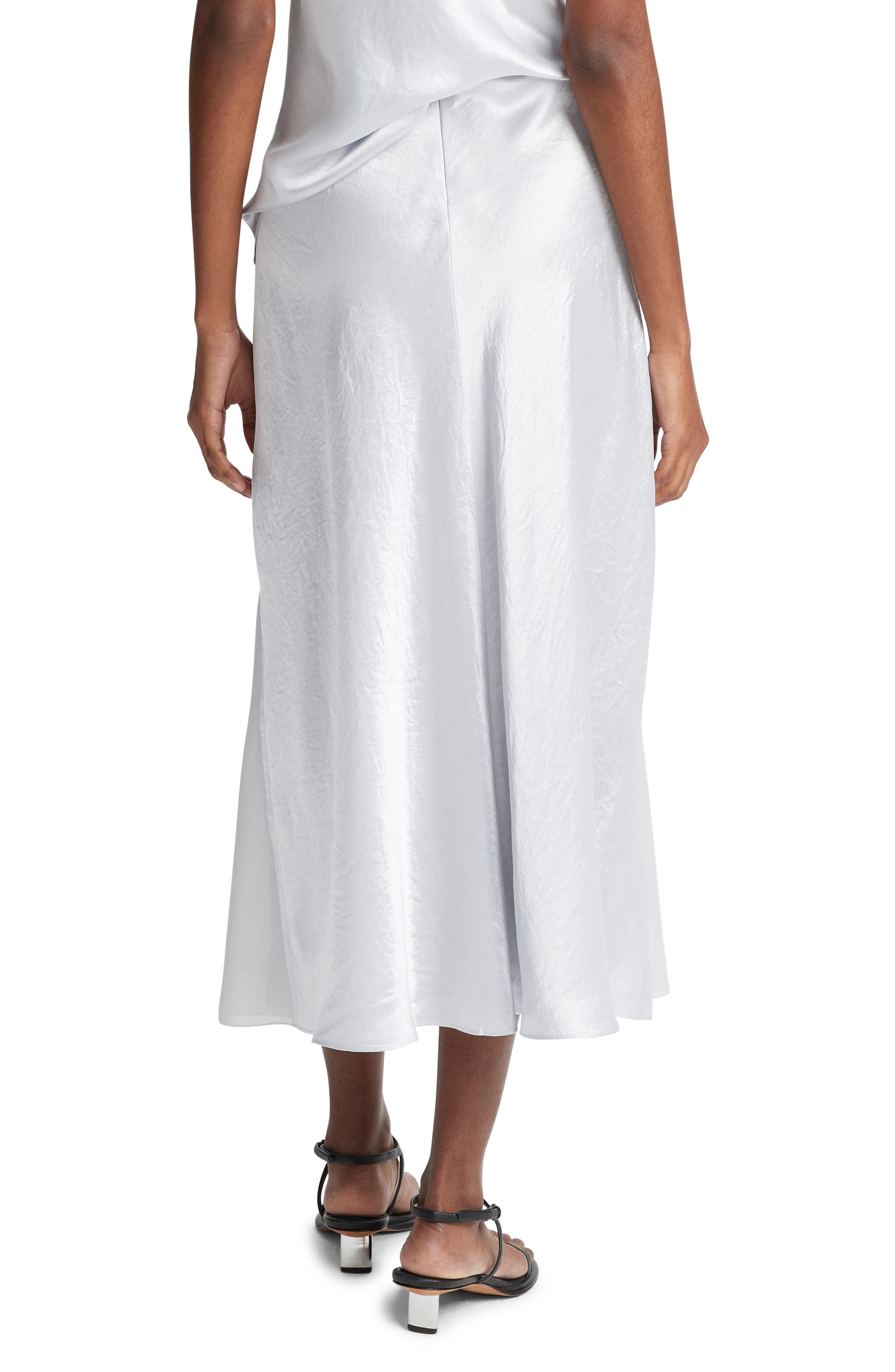 Mixed Media Panelled Skirt - image 2